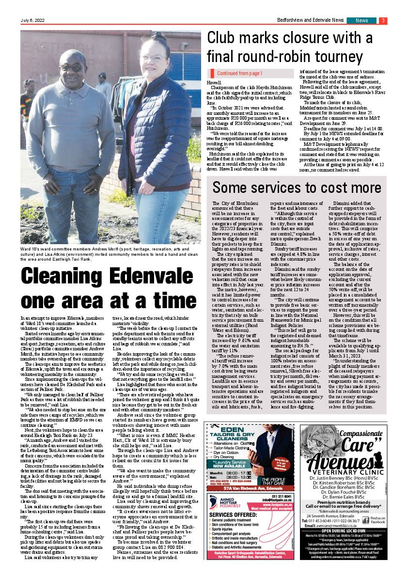 Bedfordview and Edenvale 6 July 2022 page 3