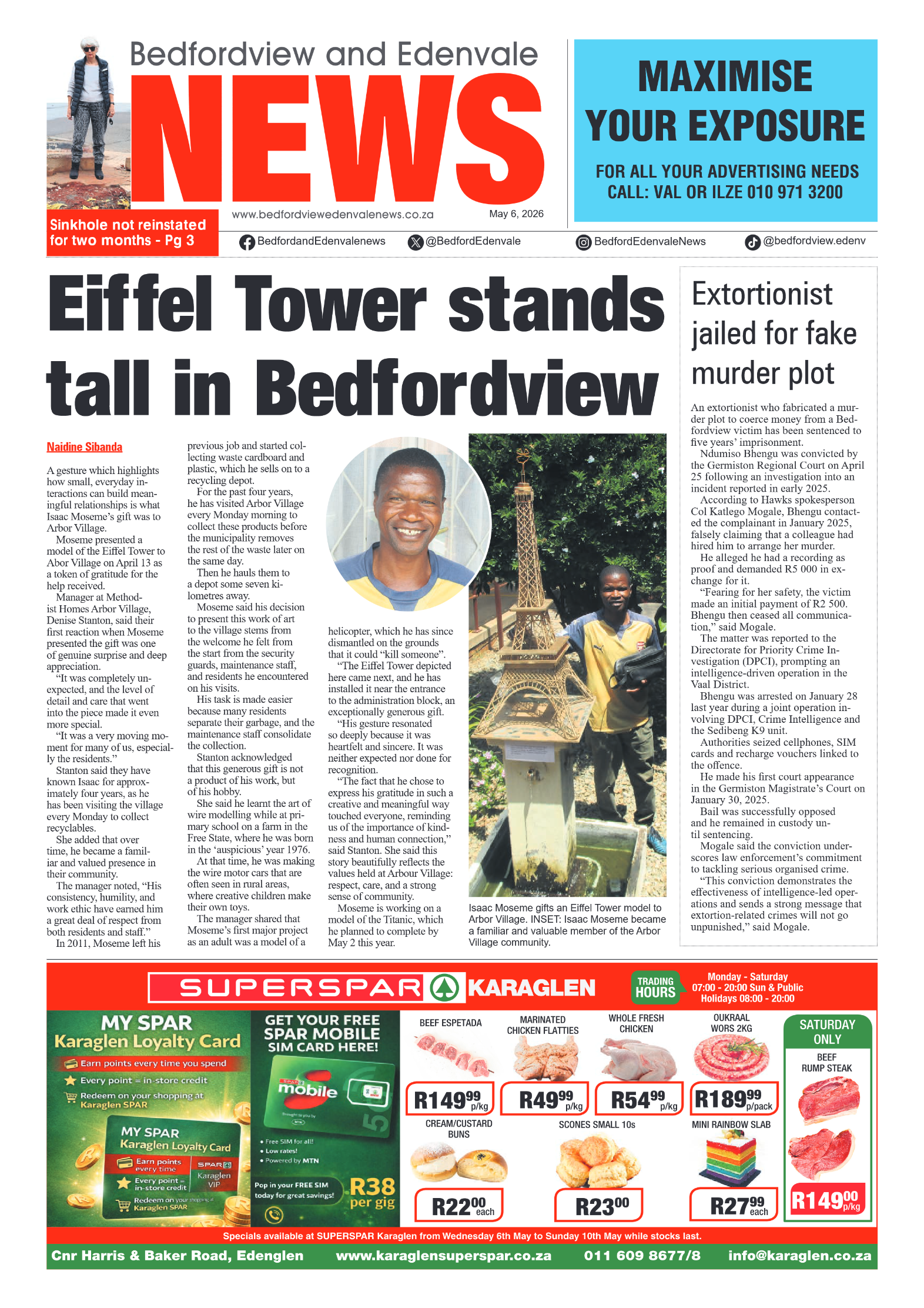 Bedfordview and Edenvale 6 May 2026 page 1