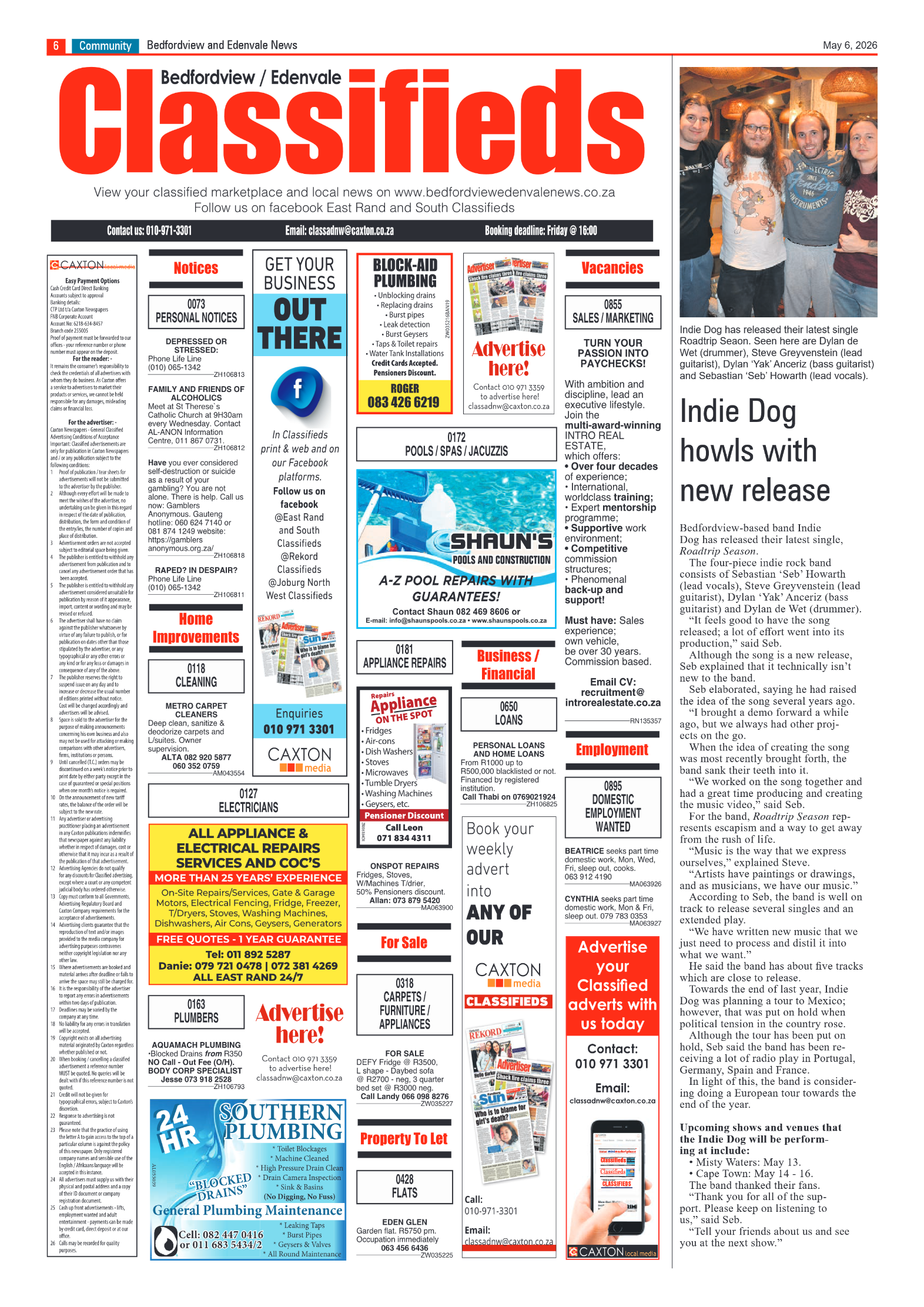 Bedfordview and Edenvale 6 May 2026 page 6