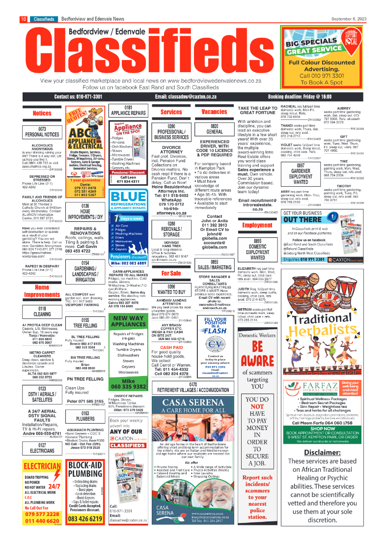 Bedfordview and Edenvale 6 September 2023 page 10