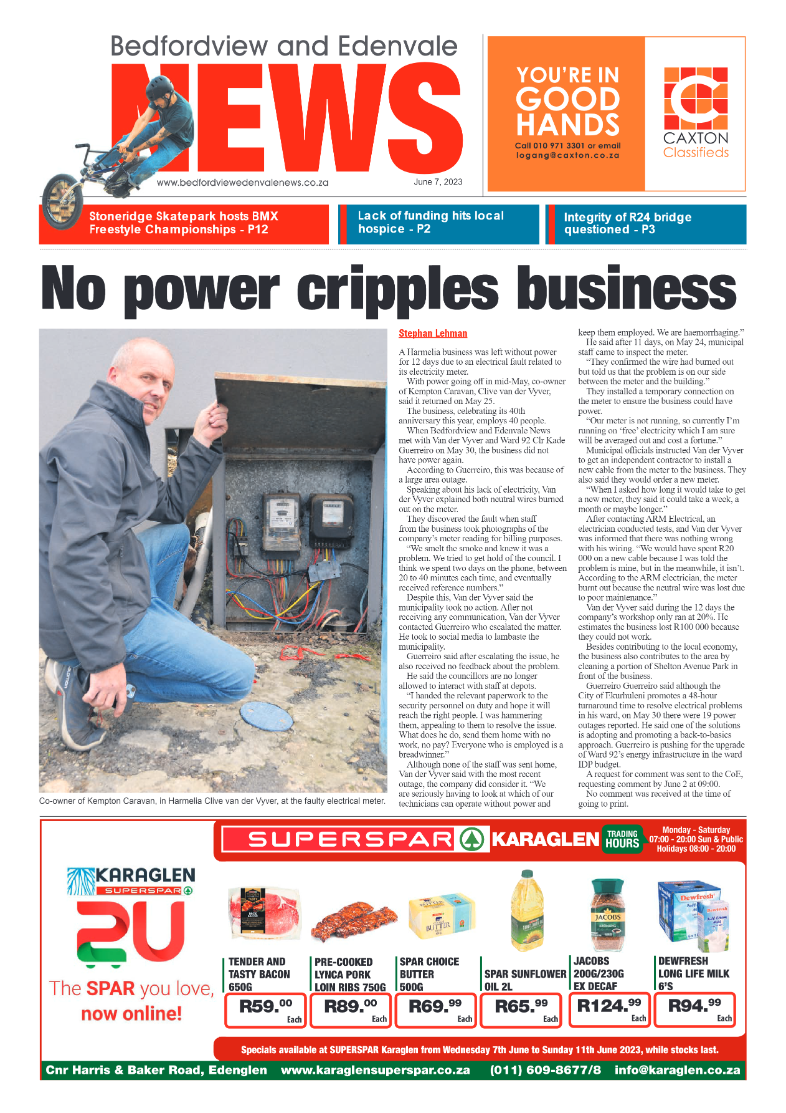 Bedfordview and Edenvale 7 June 2023 page 1