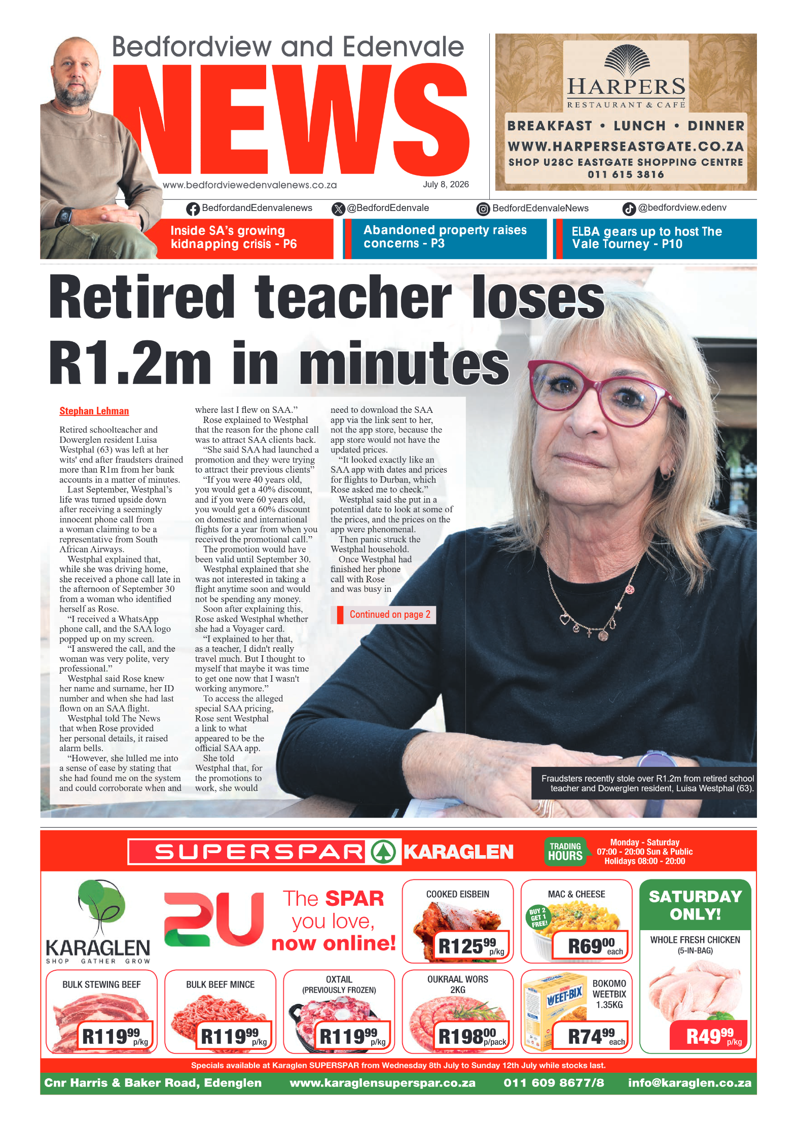 Bedfordview and Edenvale 8 July 2026 page 3