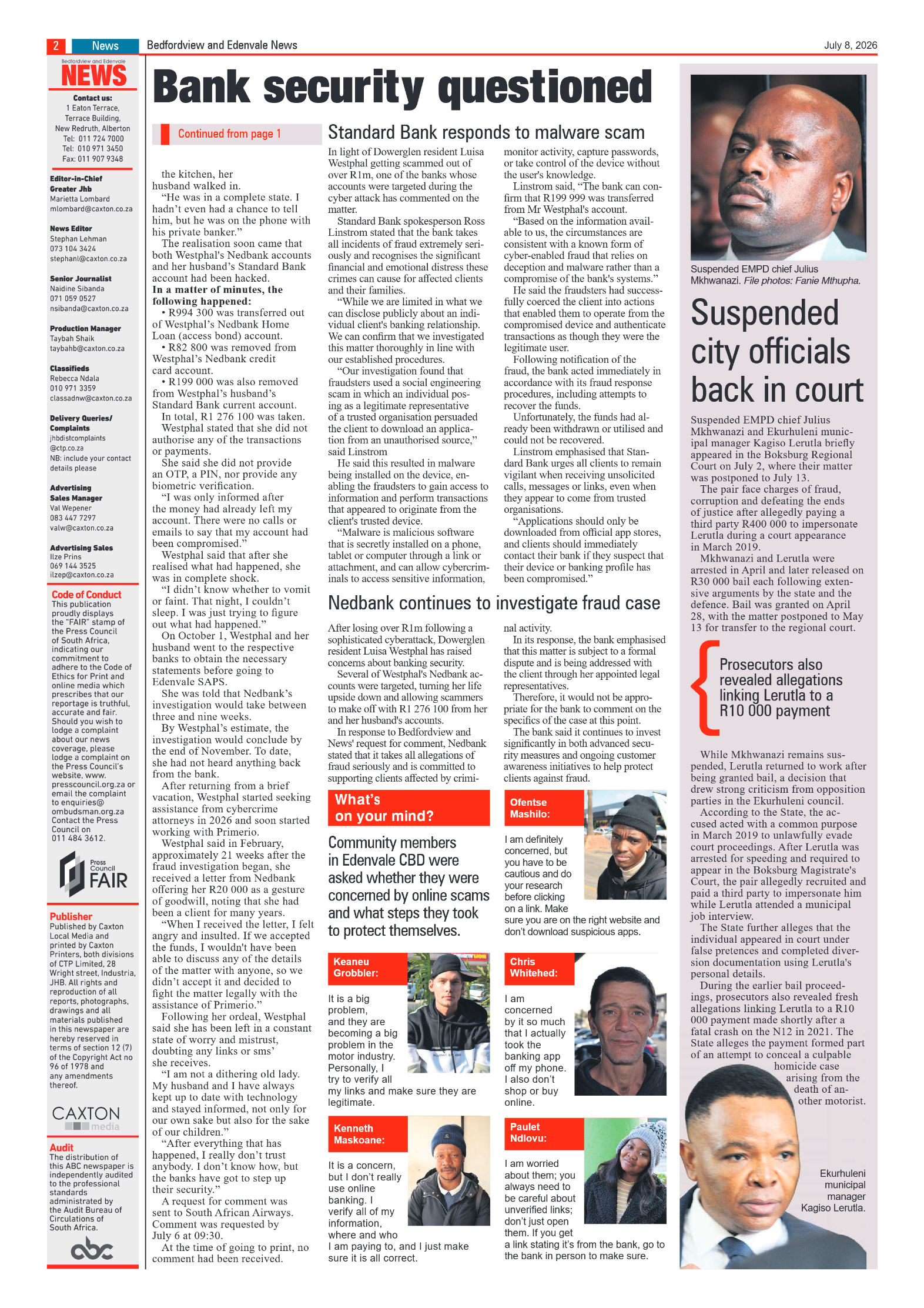 Bedfordview and Edenvale 8 July 2026 page 4