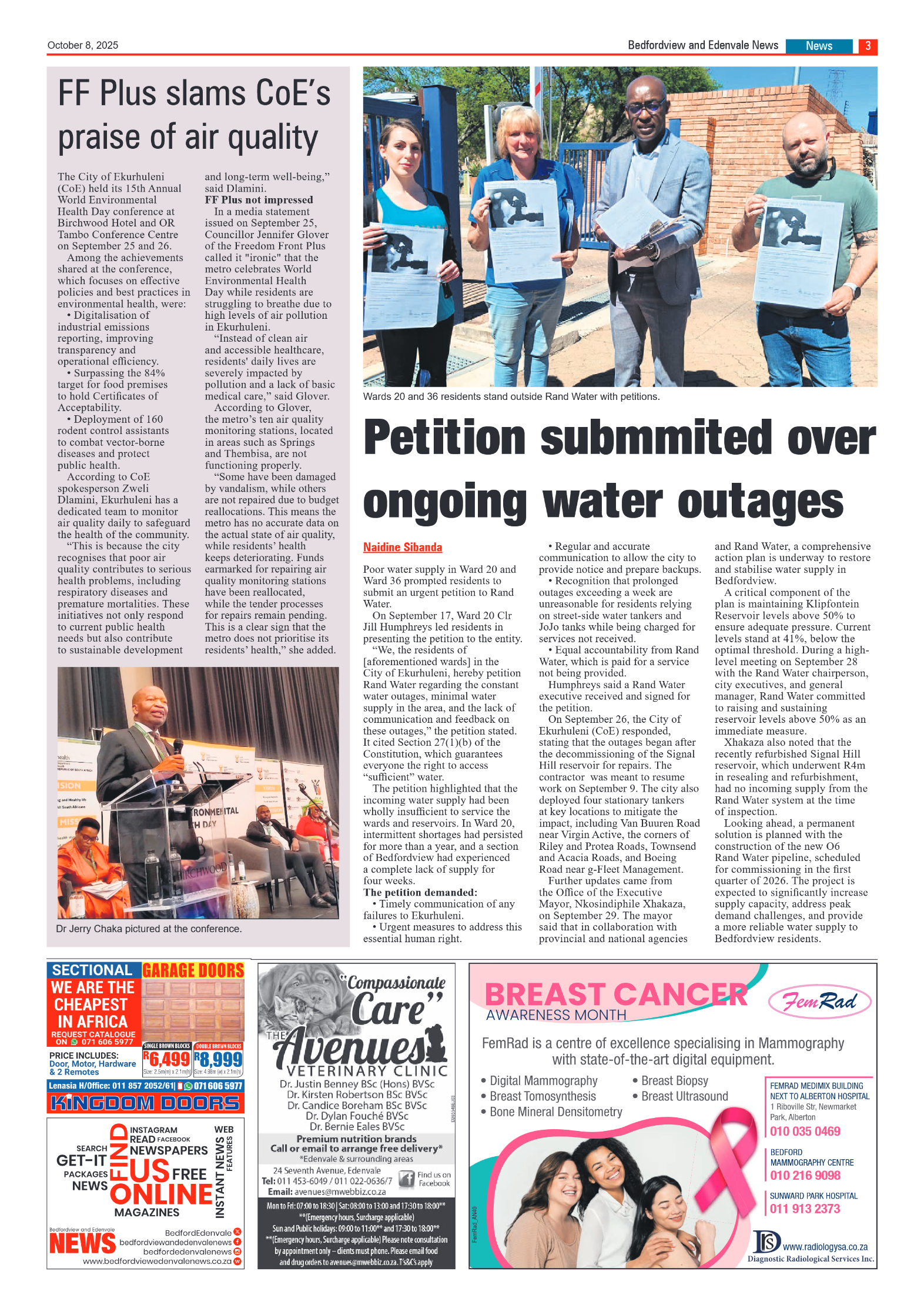 Bedfordview and Edenvale 8 October 2025 page 5