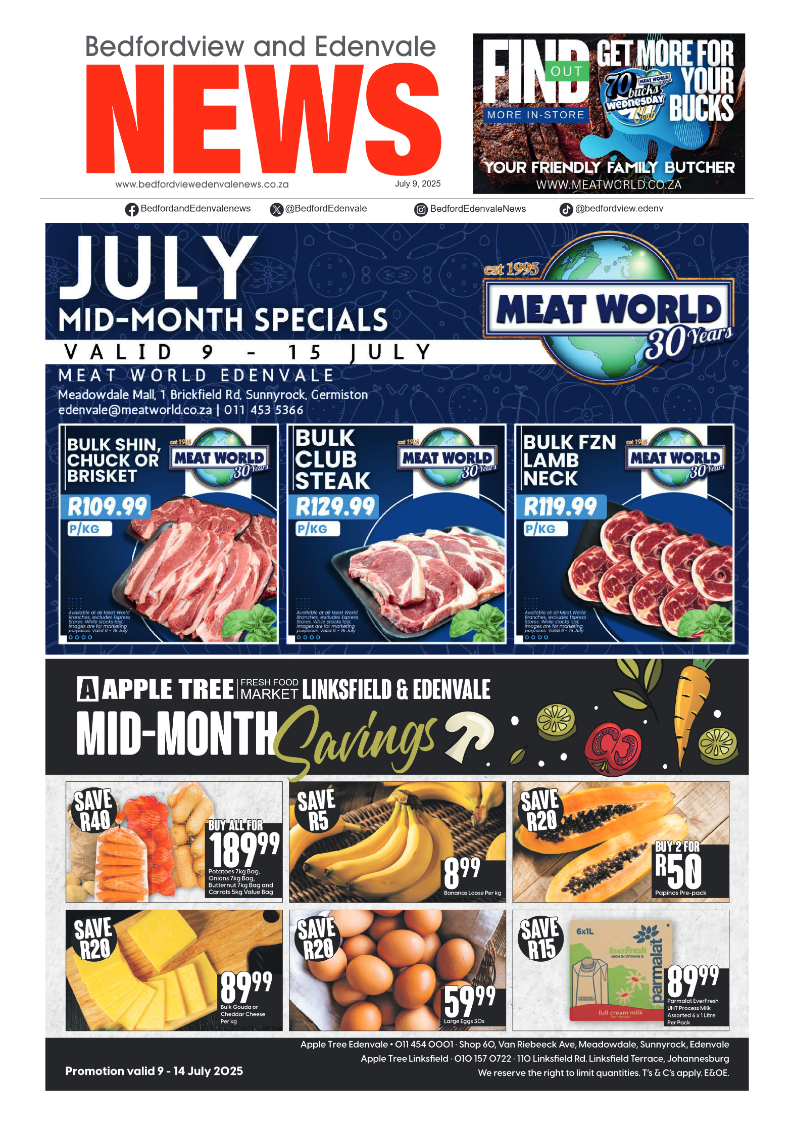 Bedfordview and Edenvale 9 July 2025 page 1