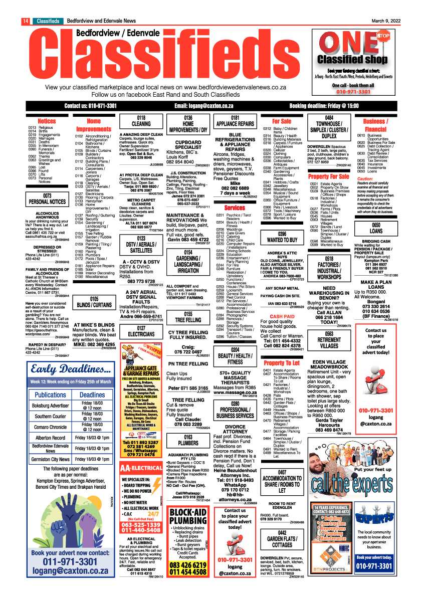 Bedfordview and Edenvale 9 March 2022 page 14