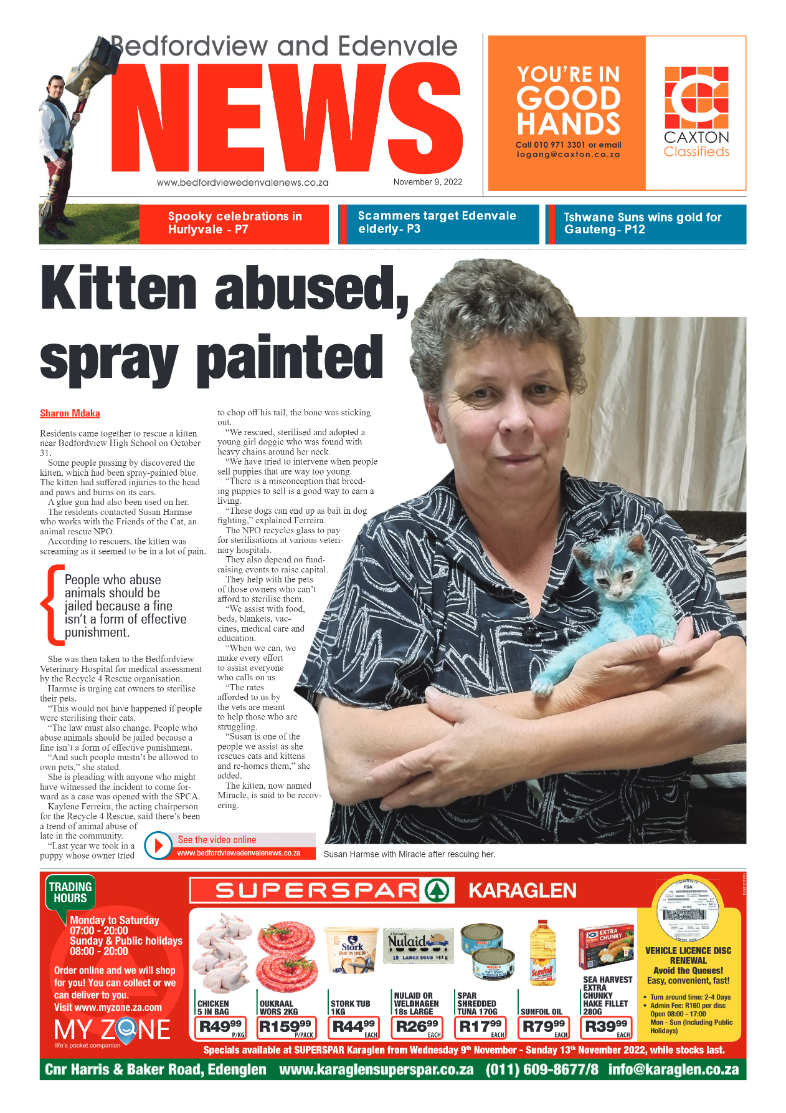 Bedfordview and Edenvale 9 Nov 2022 page 1