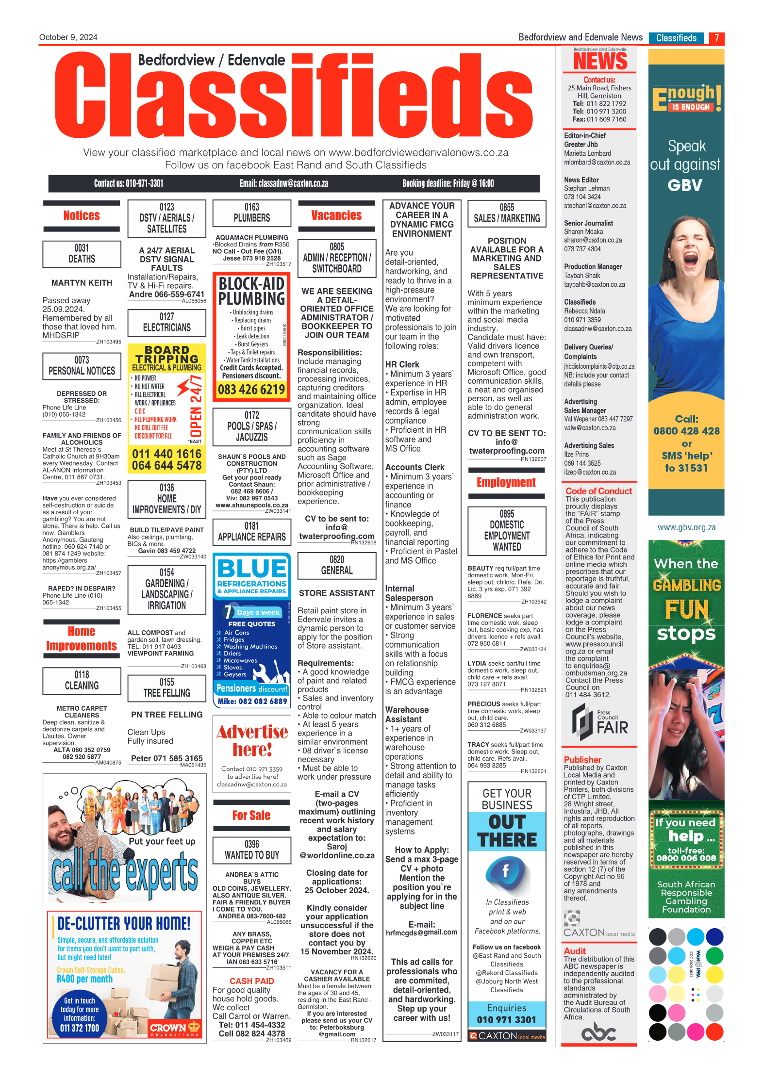 Bedfordview and Edenvale 9 October 2024 page 7
