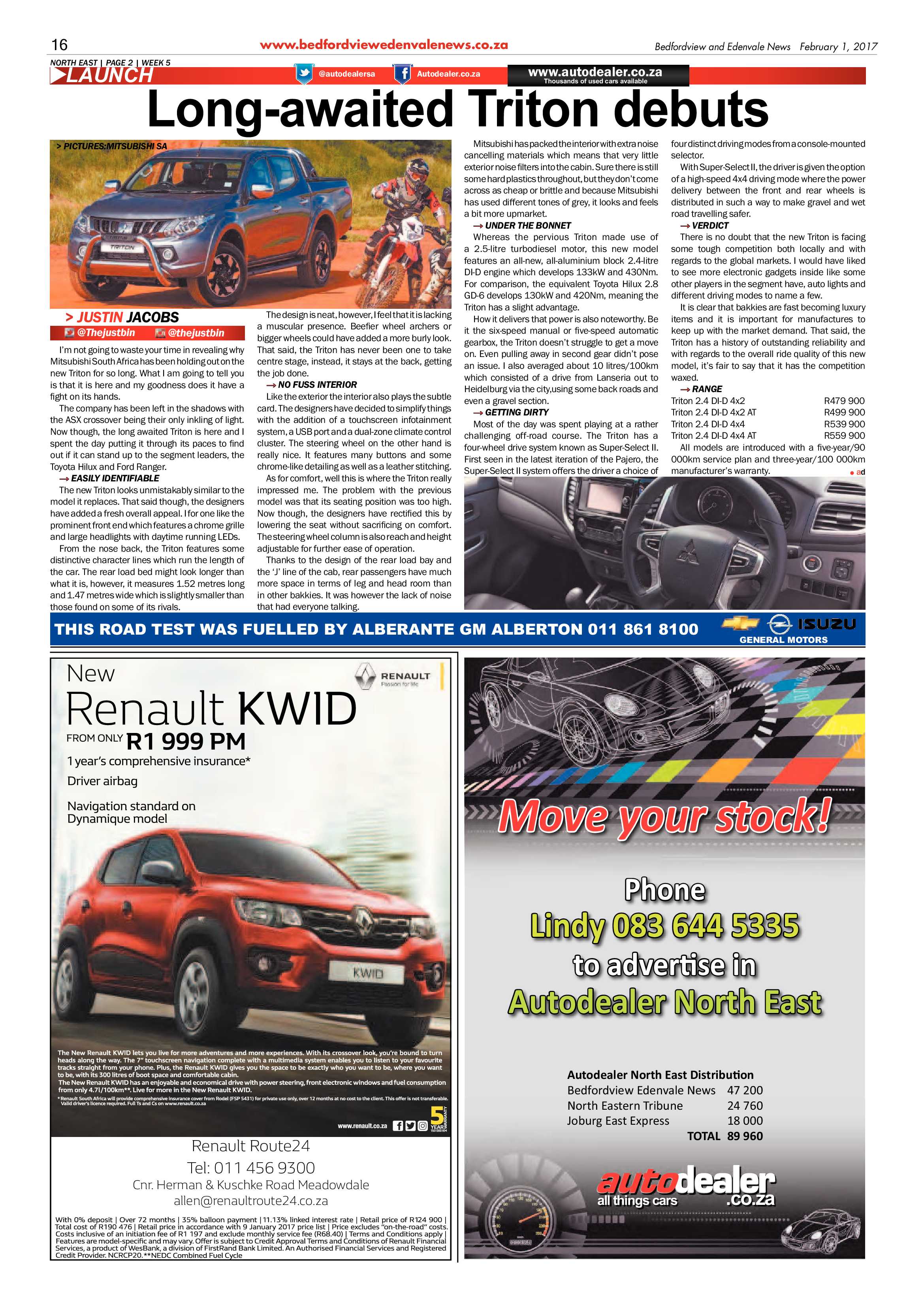 Bedfordview and Edenvale News 01 February 2017 page 16