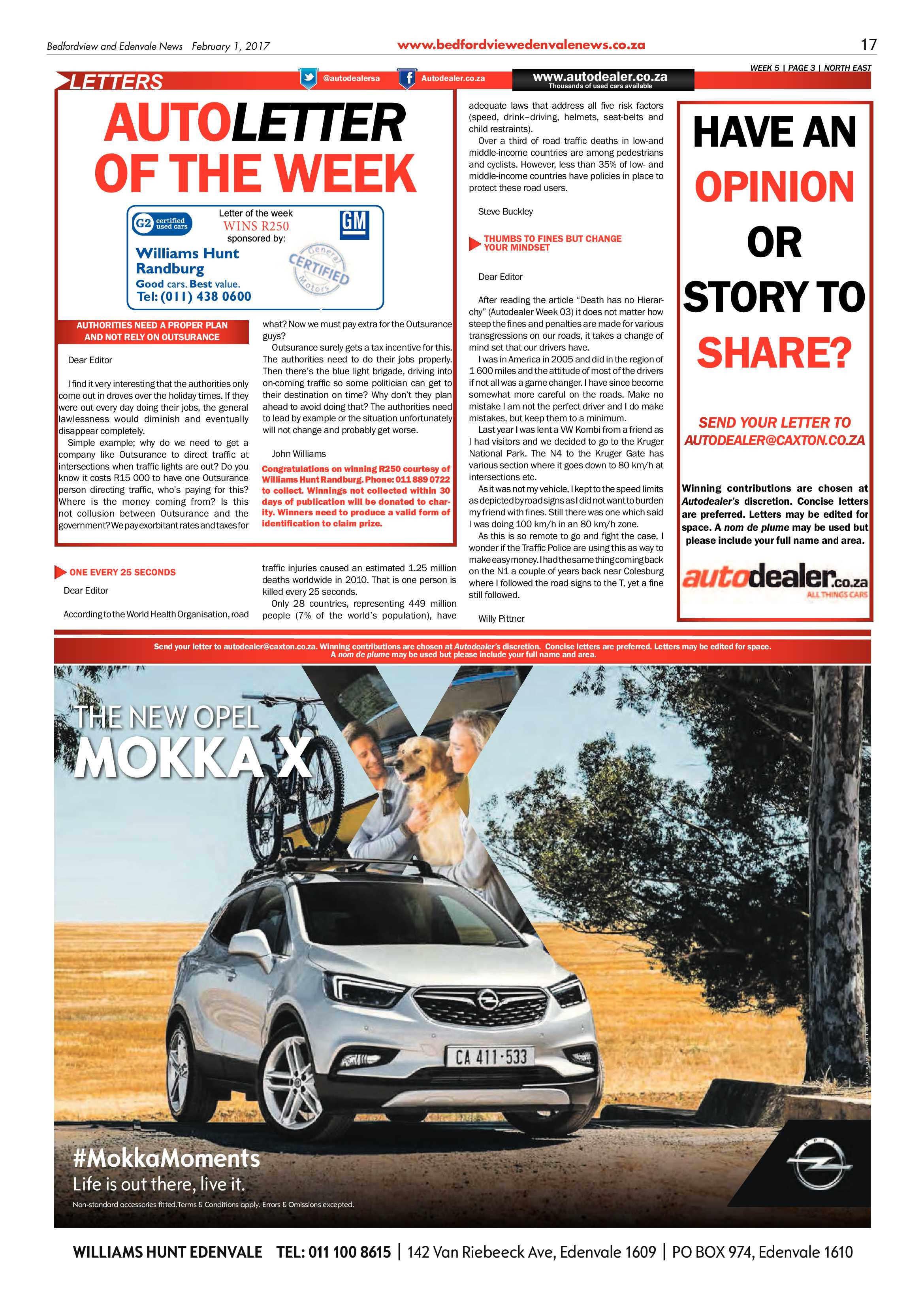 Bedfordview and Edenvale News 01 February 2017 page 17
