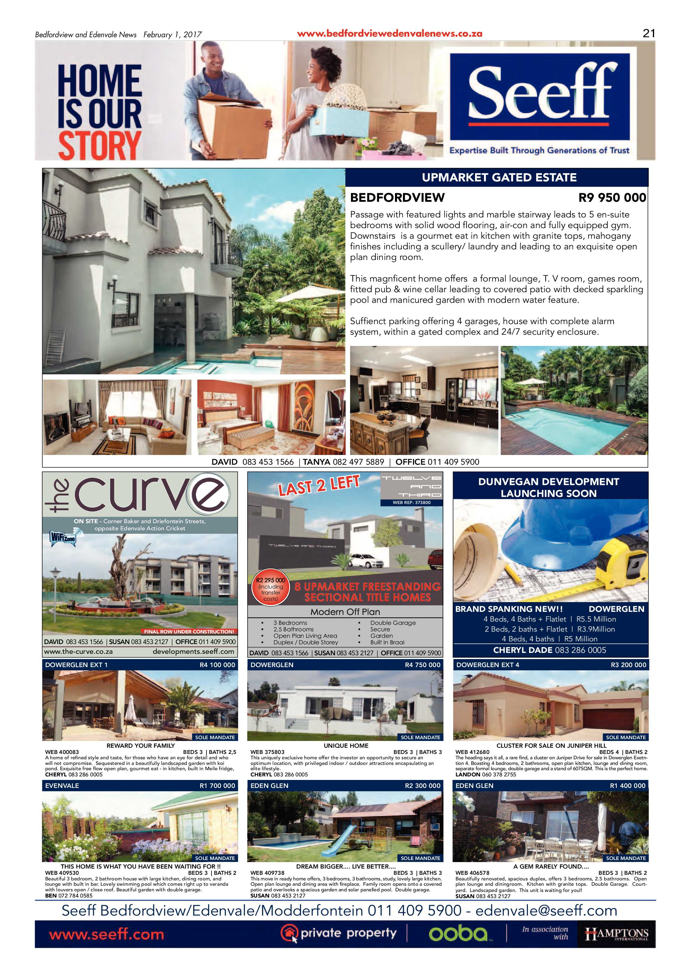 Bedfordview and Edenvale News 01 February 2017 page 21