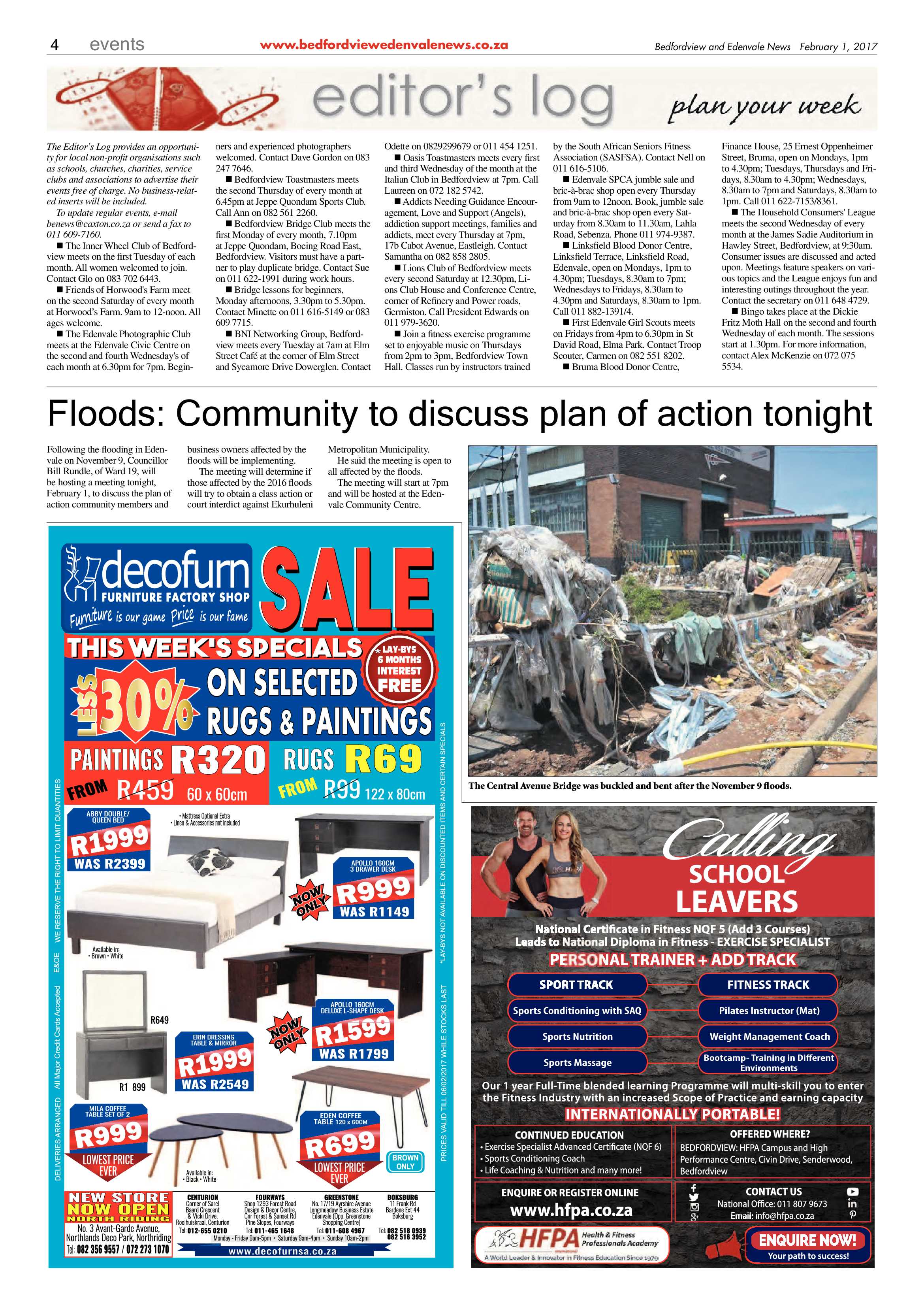 Bedfordview and Edenvale News 01 February 2017 page 4
