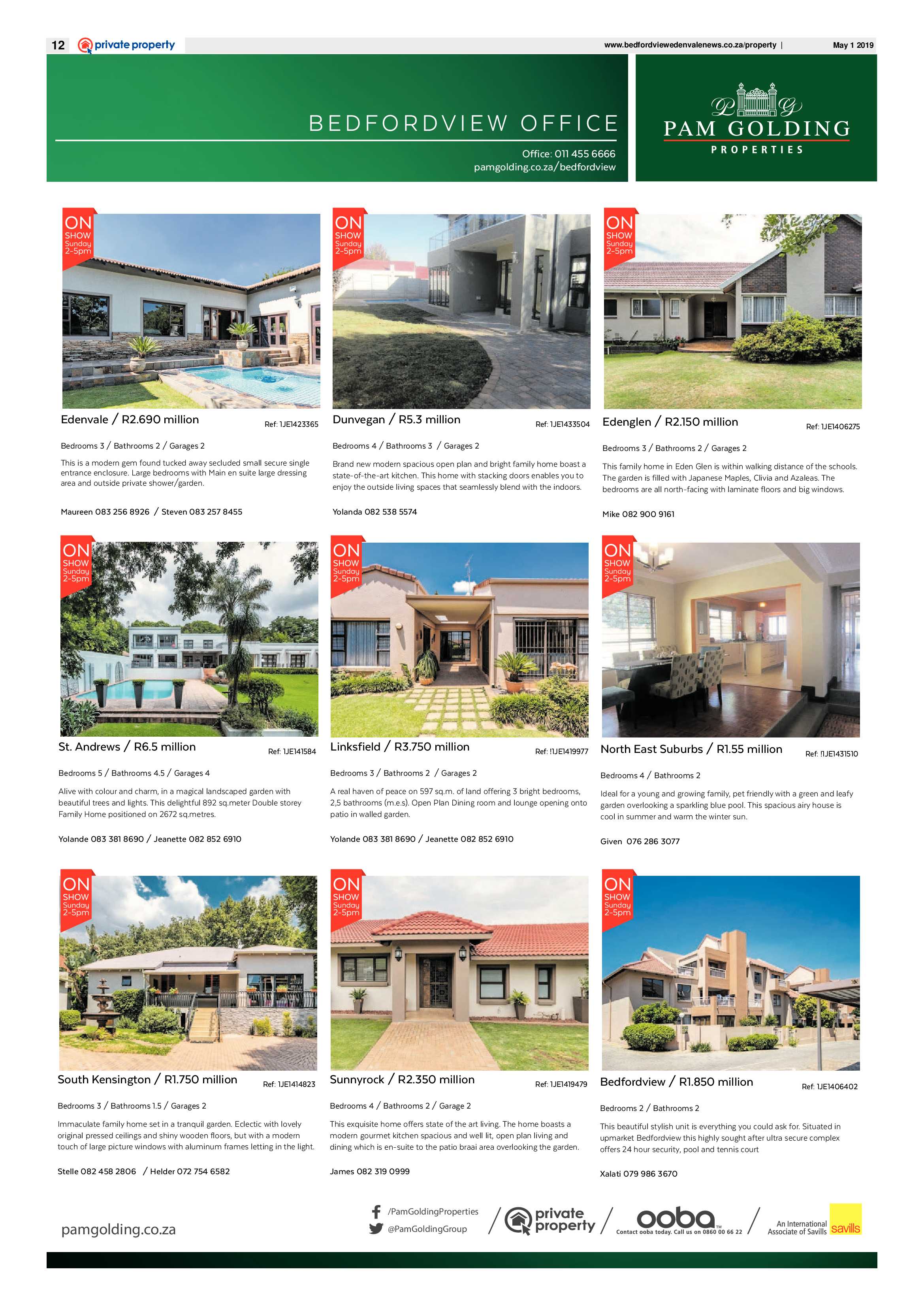 Bedfordview and Edenvale News 01 May 2019 page 12
