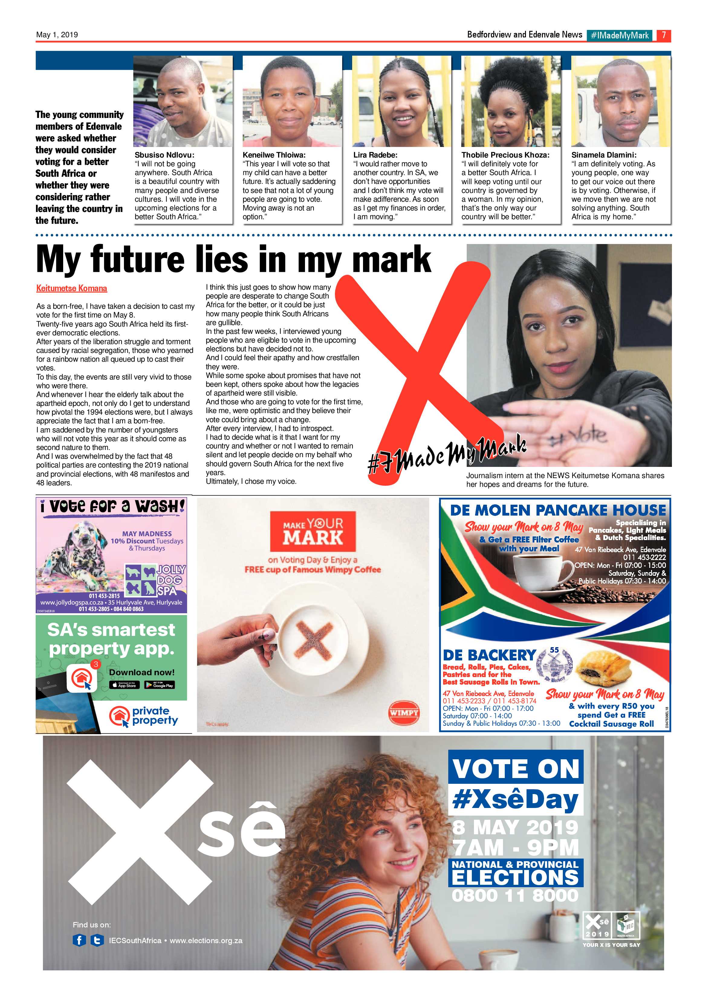 Bedfordview and Edenvale News 01 May 2019 page 7