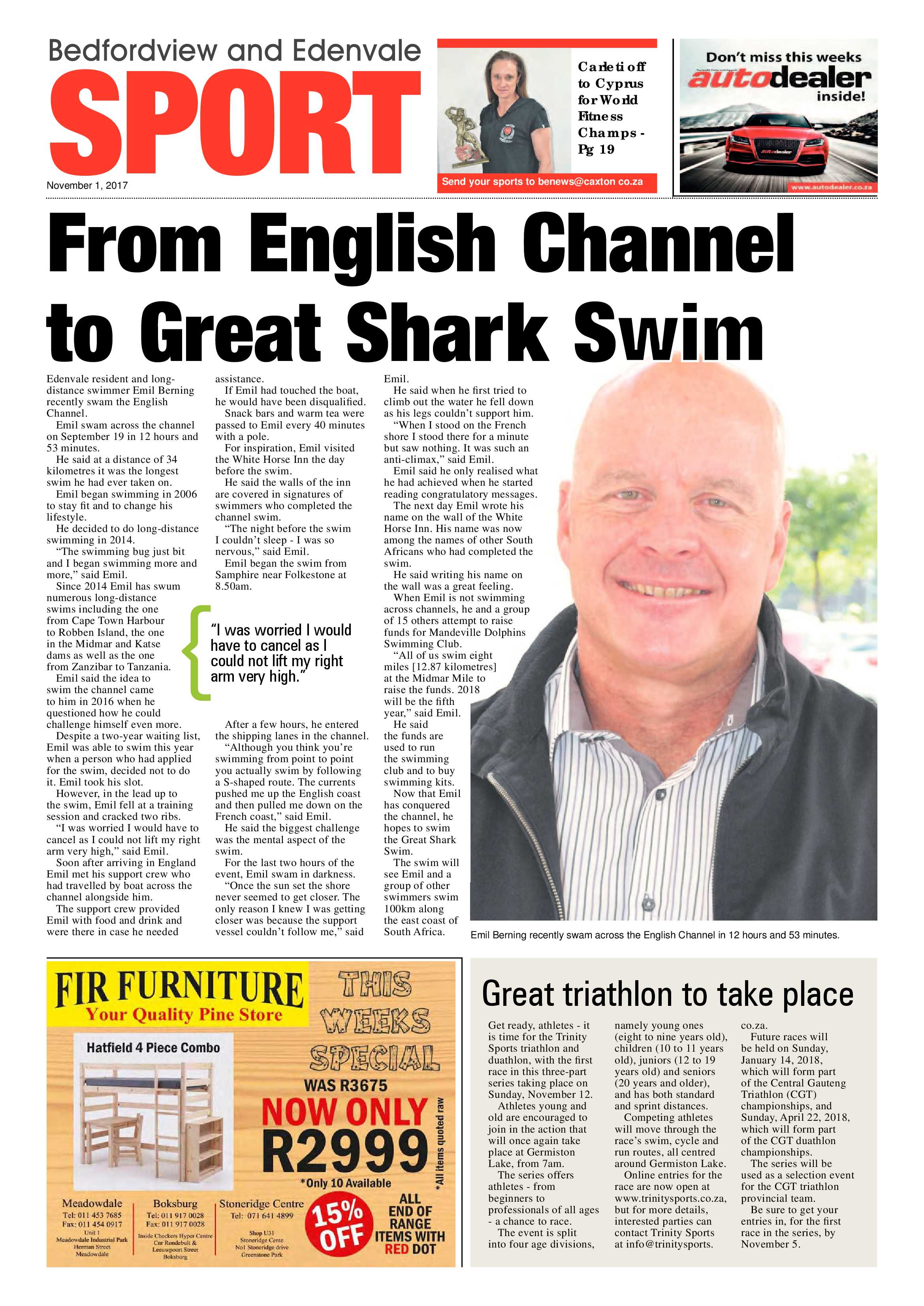 Bedfordview and Edenvale News 01 November 2017 page 20