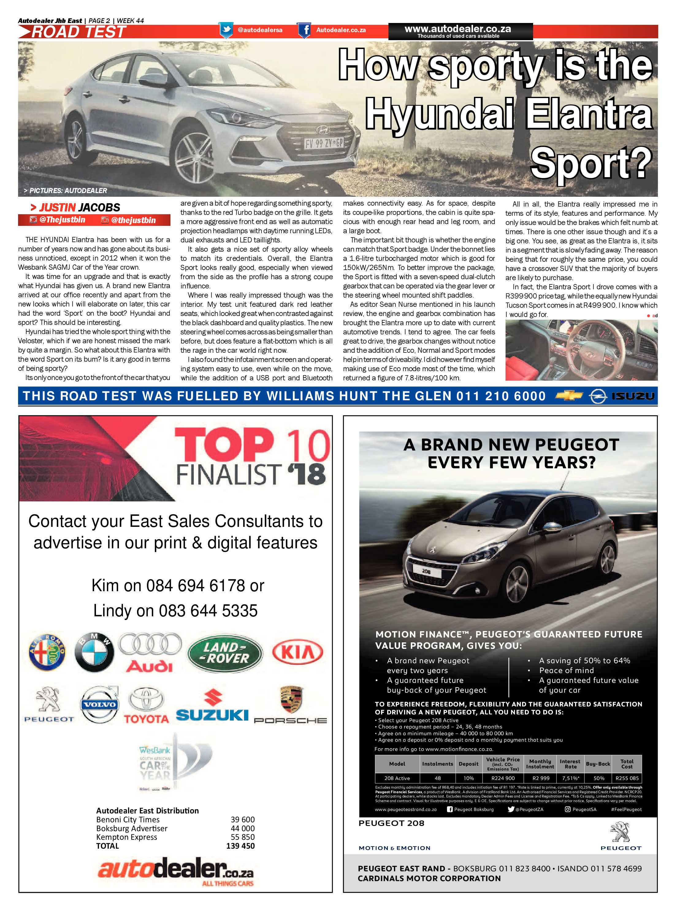 Bedfordview and Edenvale News 01 November 2017 page 22