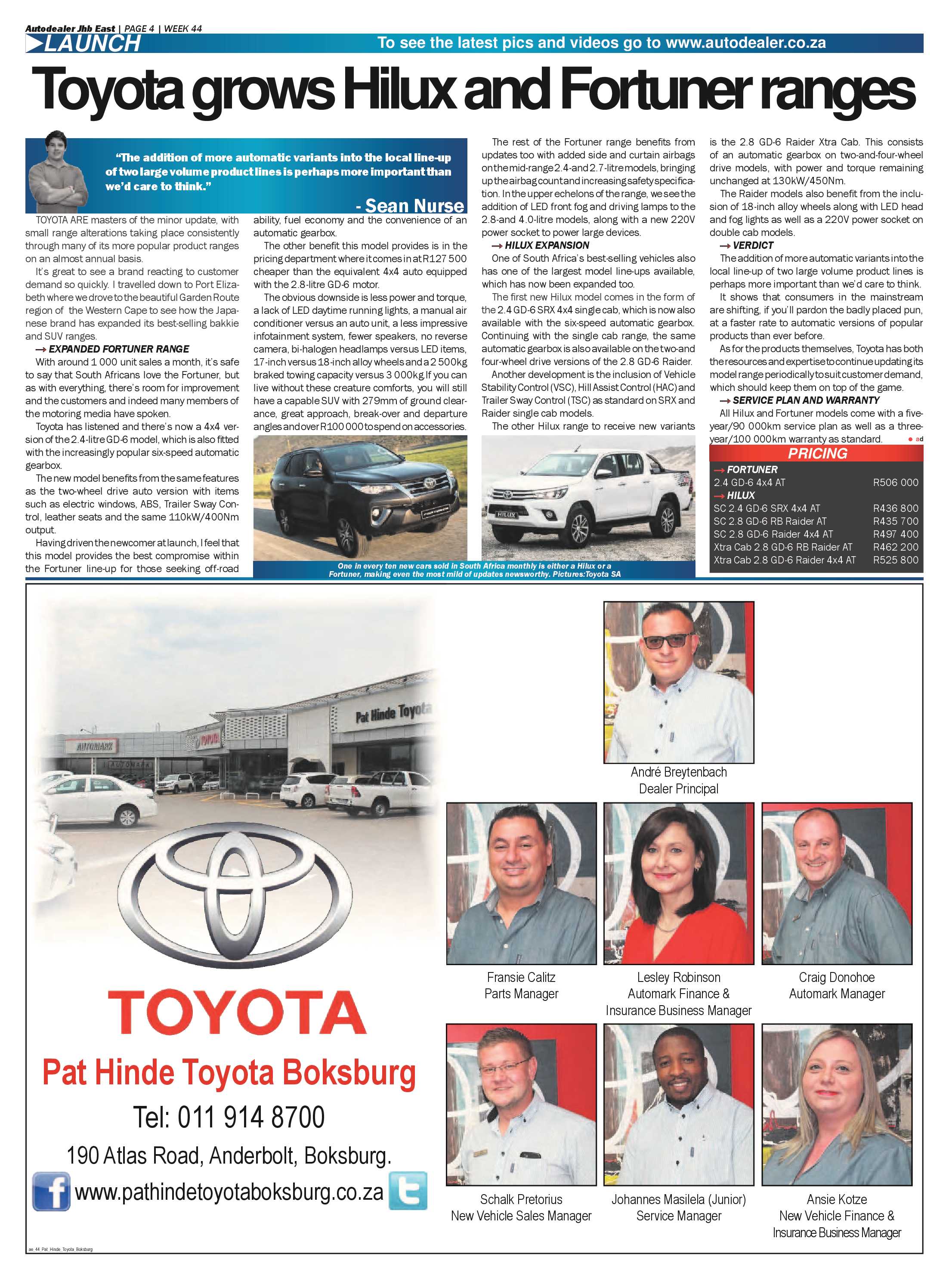 Bedfordview and Edenvale News 01 November 2017 page 24