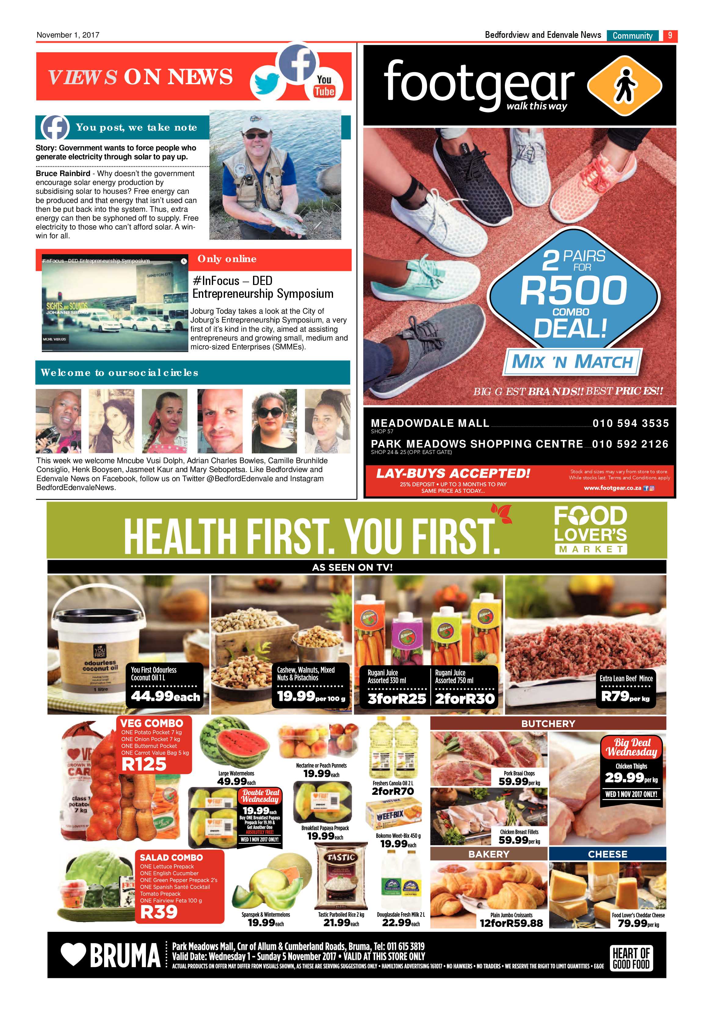 Bedfordview and Edenvale News 01 November 2017 page 9
