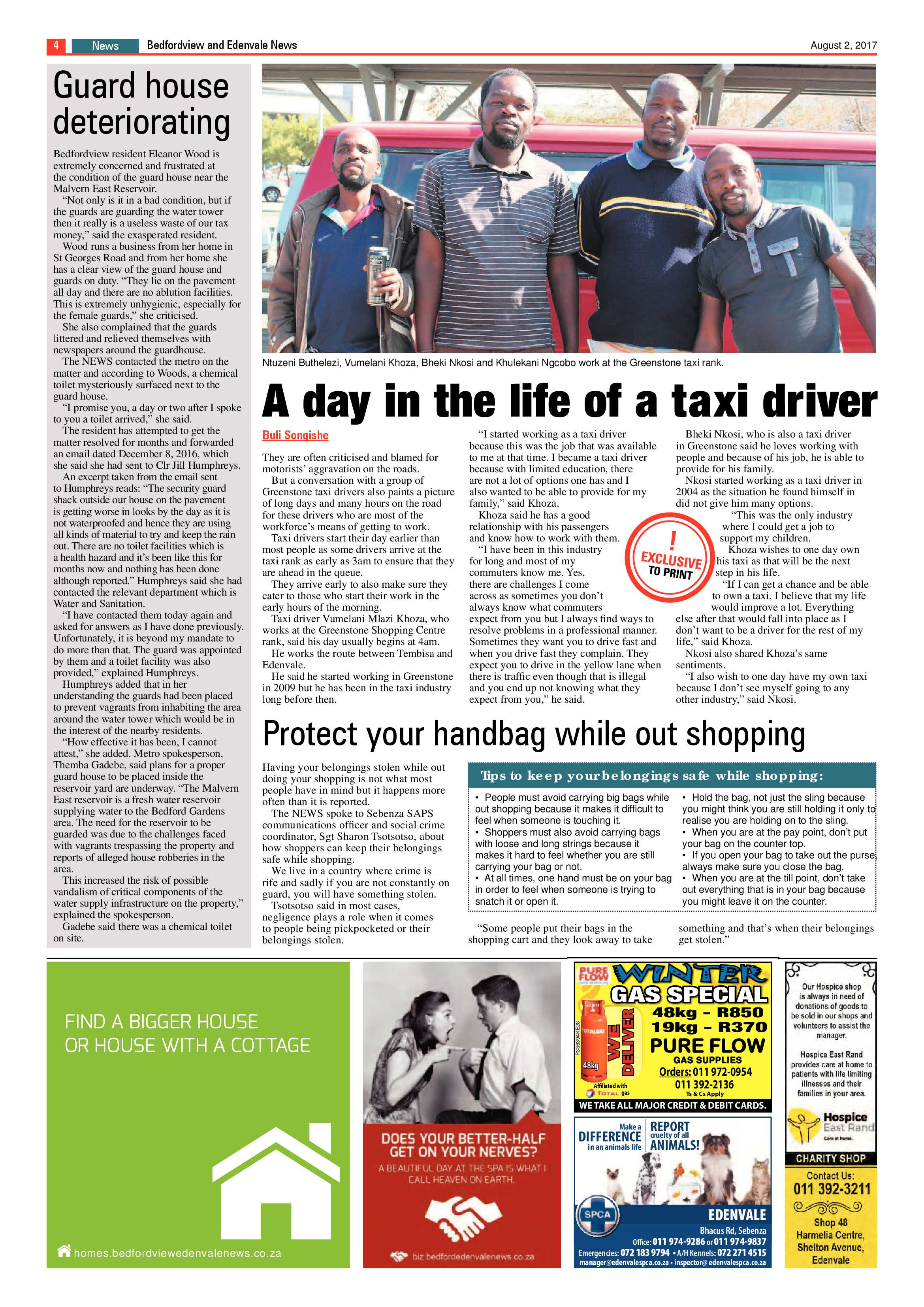 Bedfordview and Edenvale News 02 August 2017 page 4