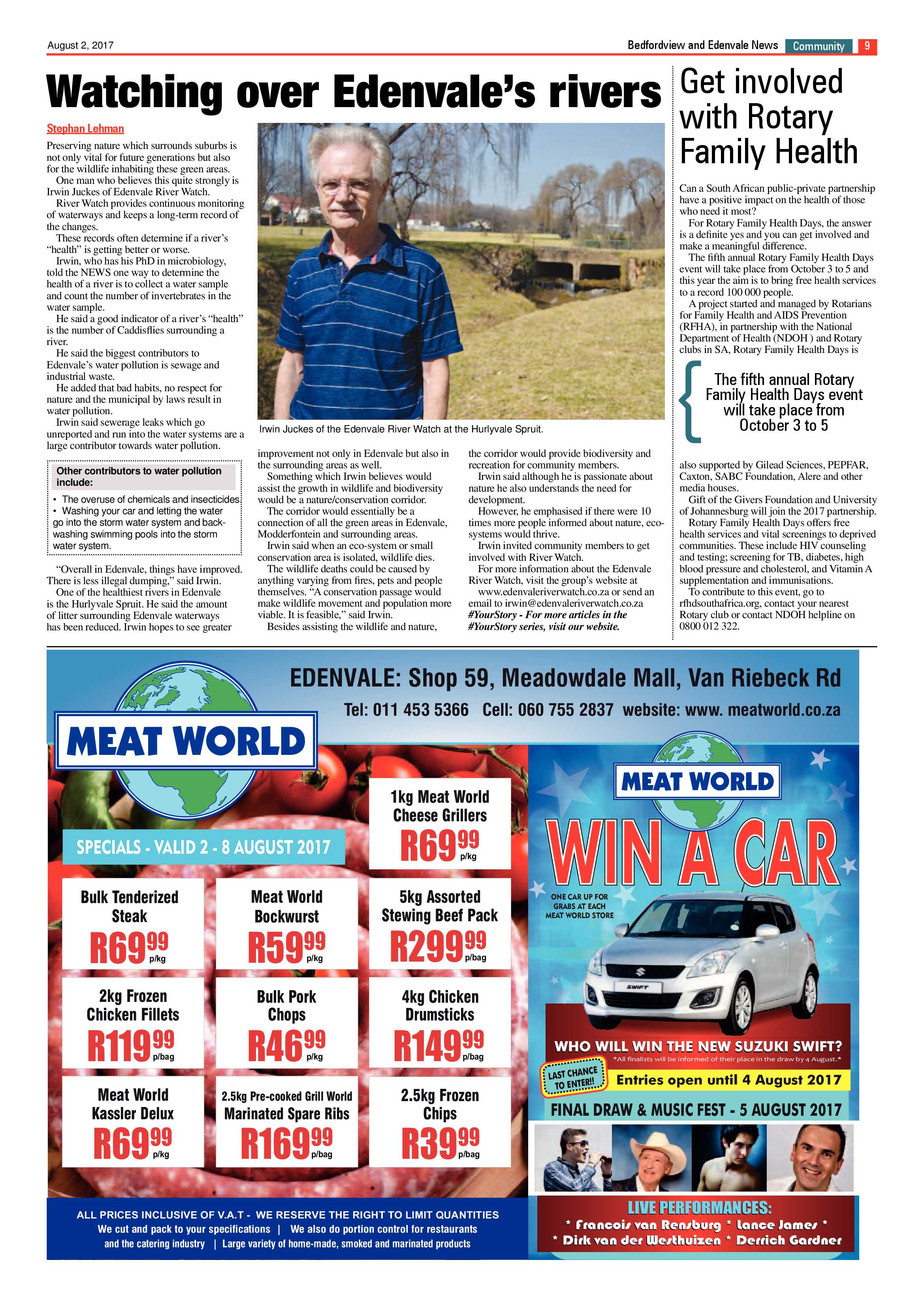 Bedfordview and Edenvale News 02 August 2017 page 9