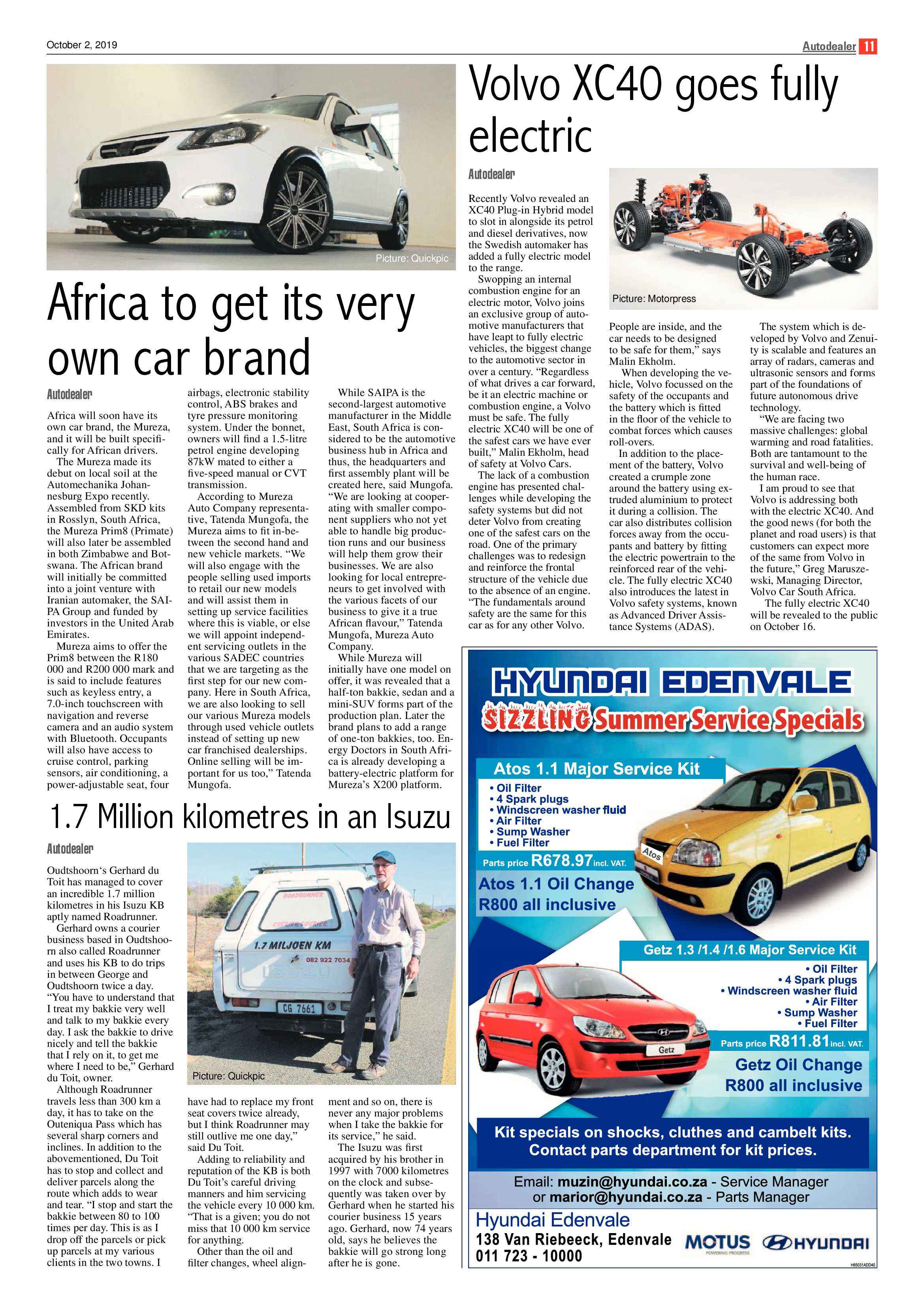 Bedfordview and Edenvale News 02 October 2019 page 11