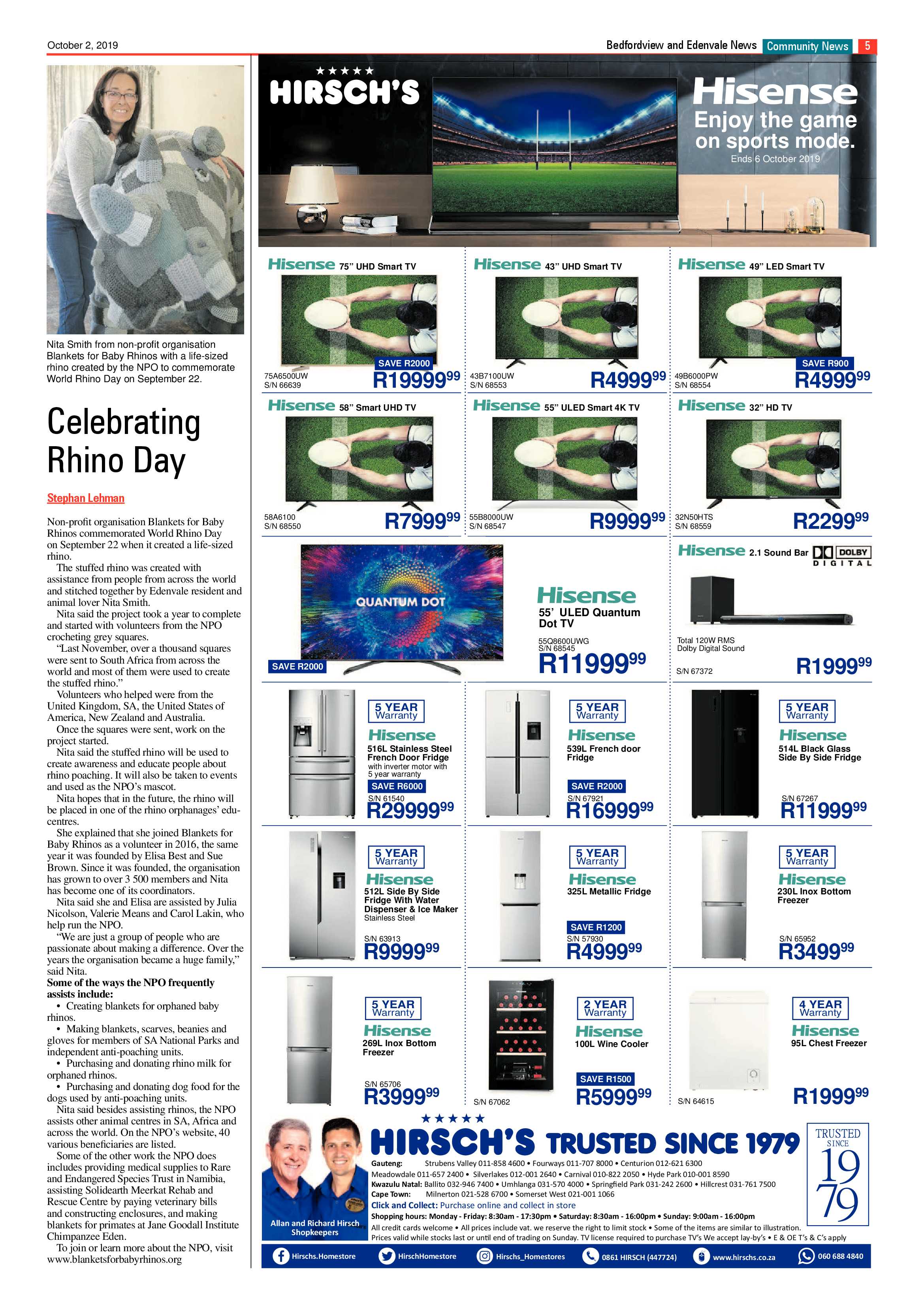 Bedfordview and Edenvale News 02 October 2019 page 5