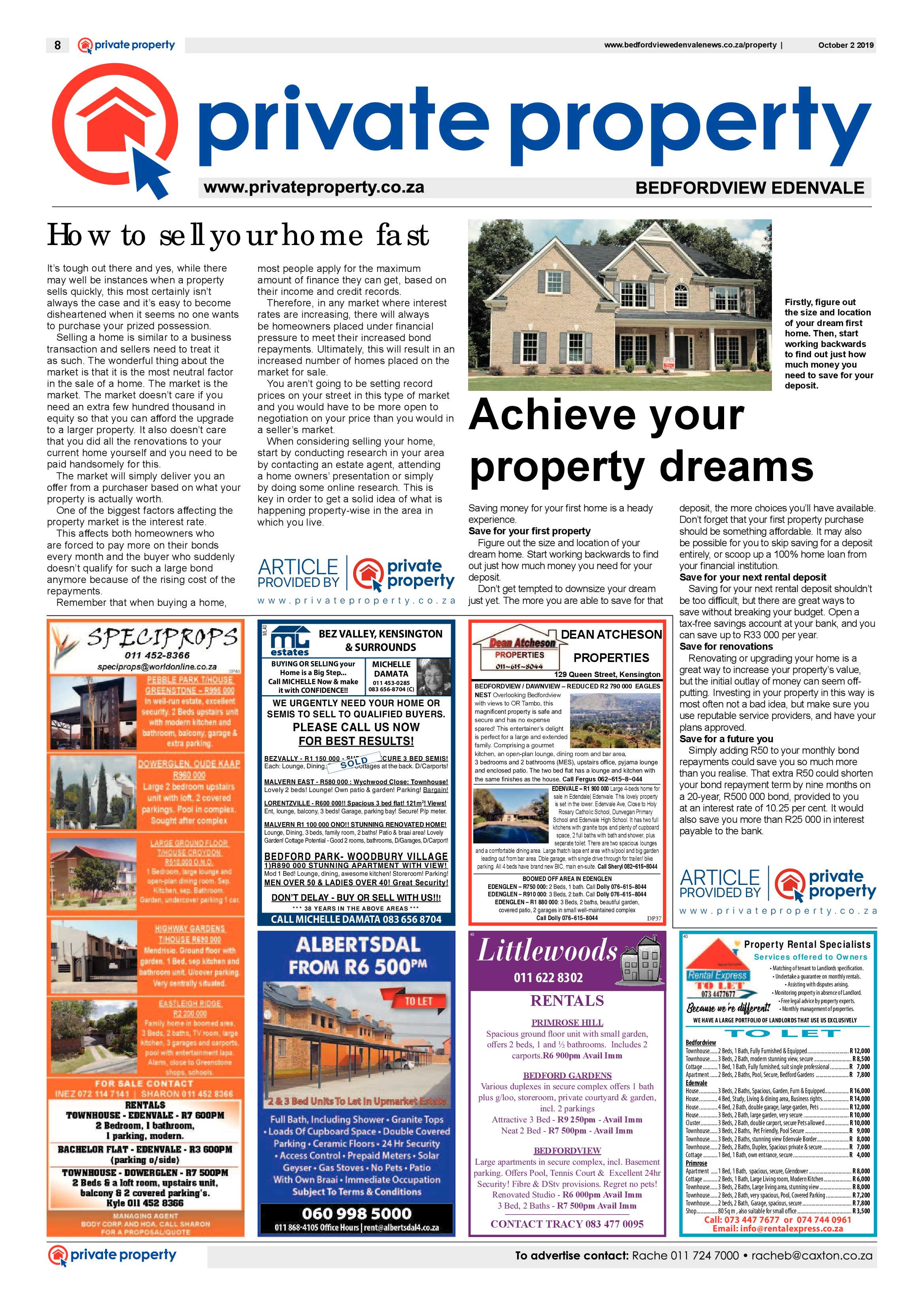 Bedfordview and Edenvale News 02 October 2019 page 8