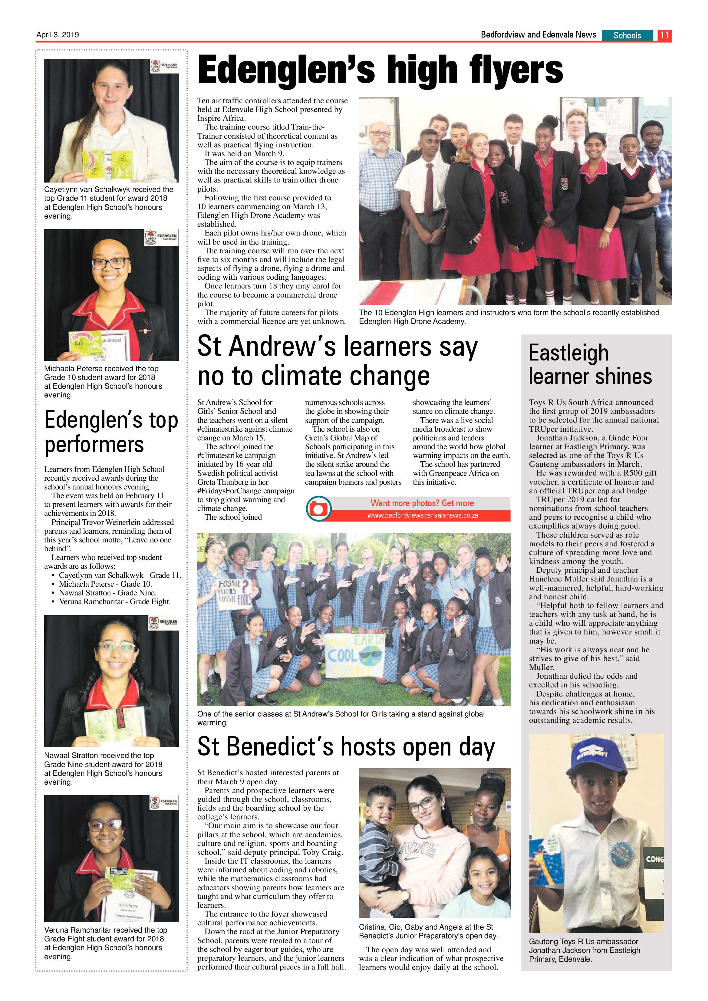 Bedfordview and Edenvale News 03 April 2019 page 11
