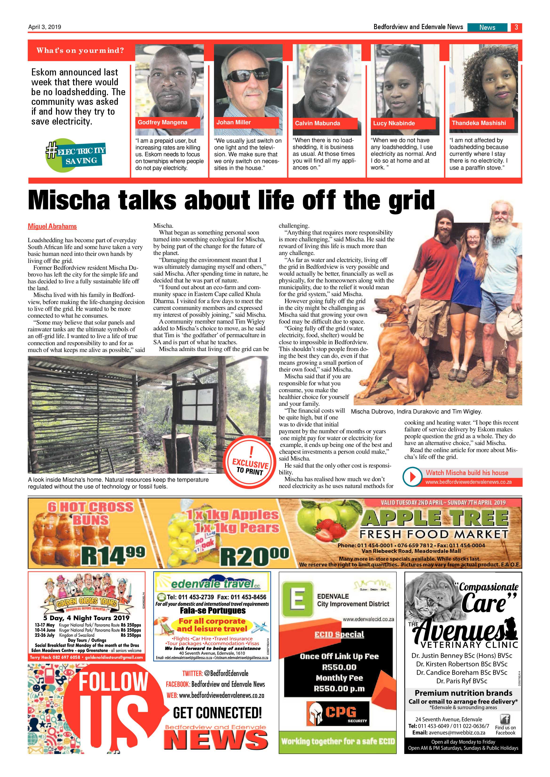 Bedfordview and Edenvale News 03 April 2019 page 3