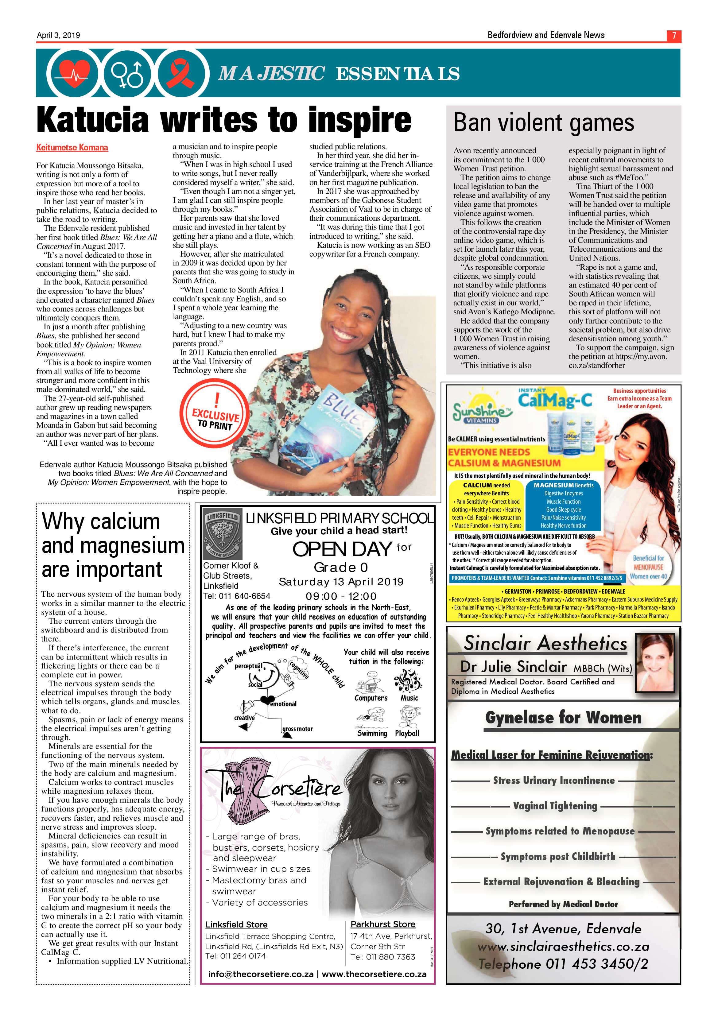 Bedfordview and Edenvale News 03 April 2019 page 7