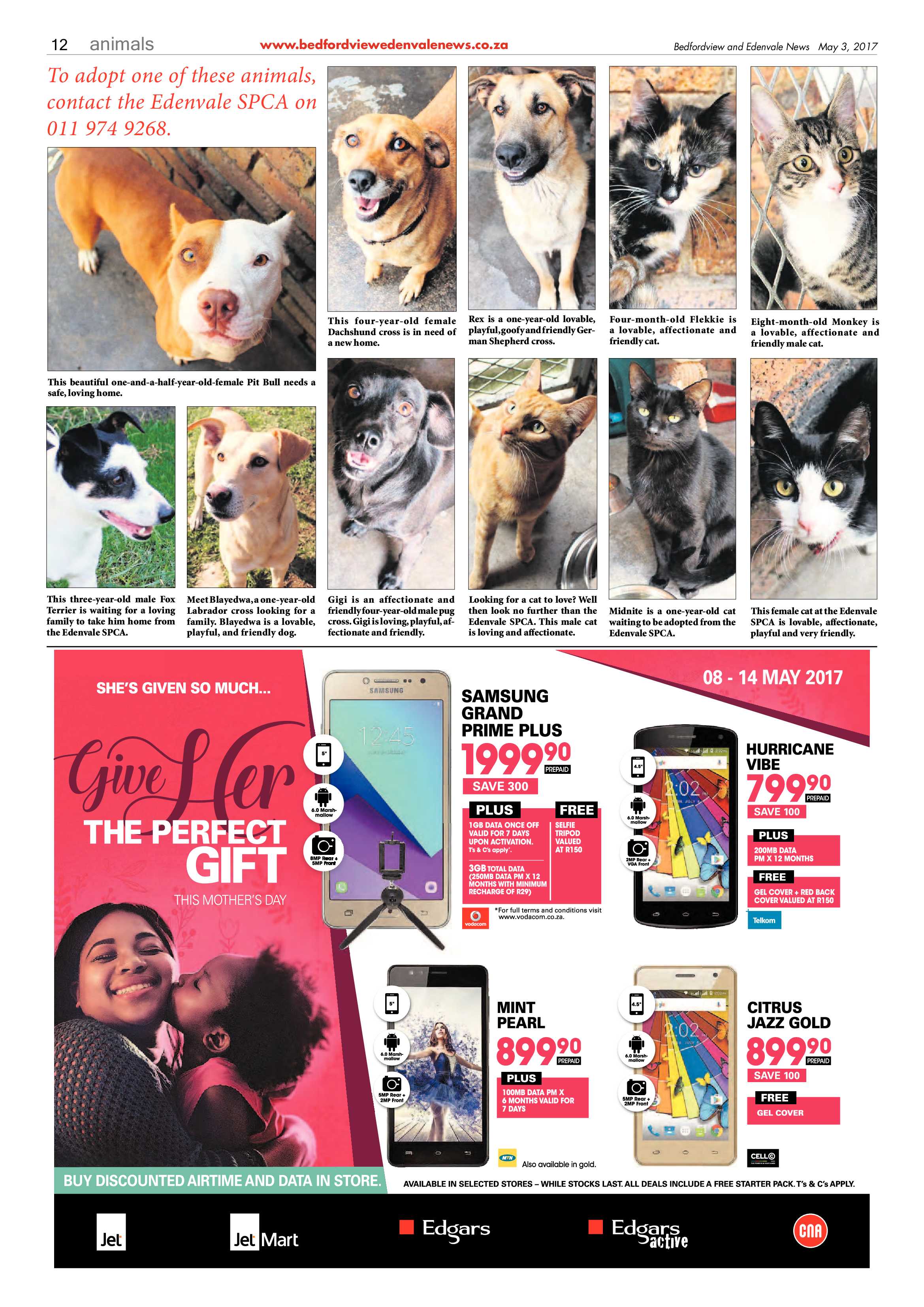 Bedfordview and Edenvale News 03 May 2017 page 12