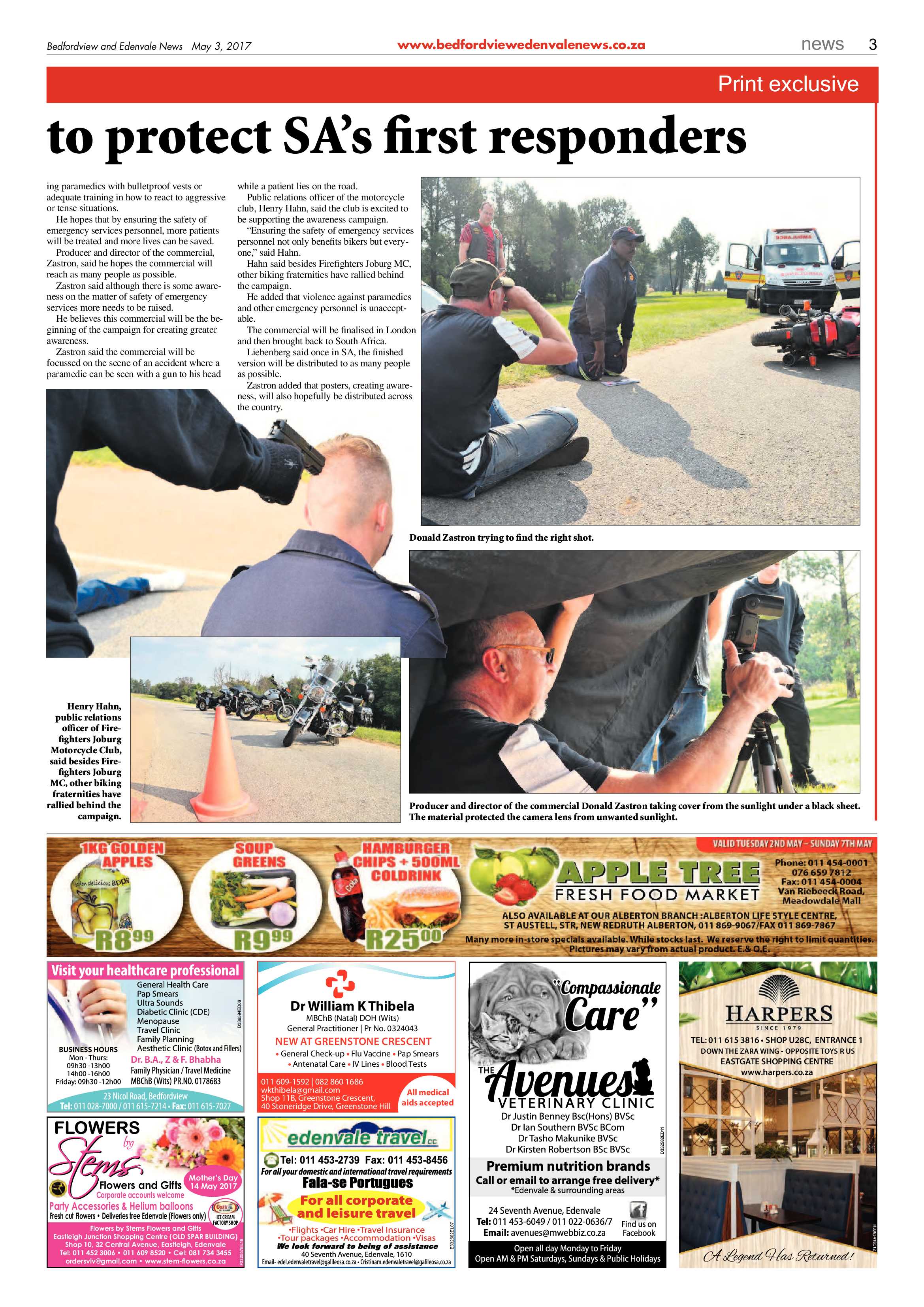 Bedfordview and Edenvale News 03 May 2017 page 3