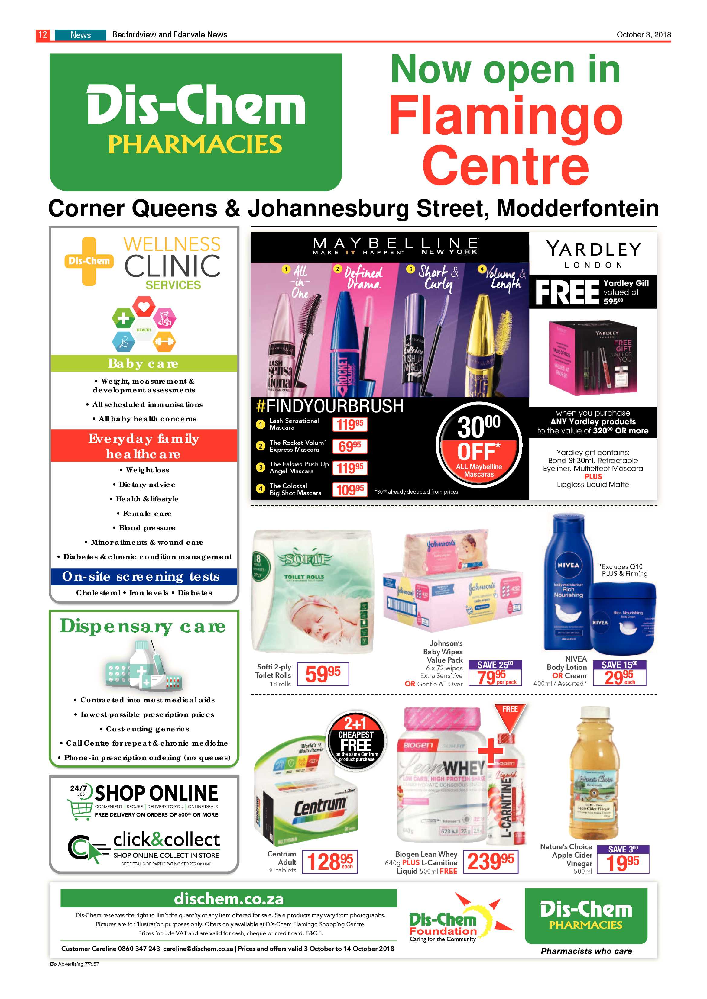 Bedfordview and Edenvale News 03 October 2018 page 12