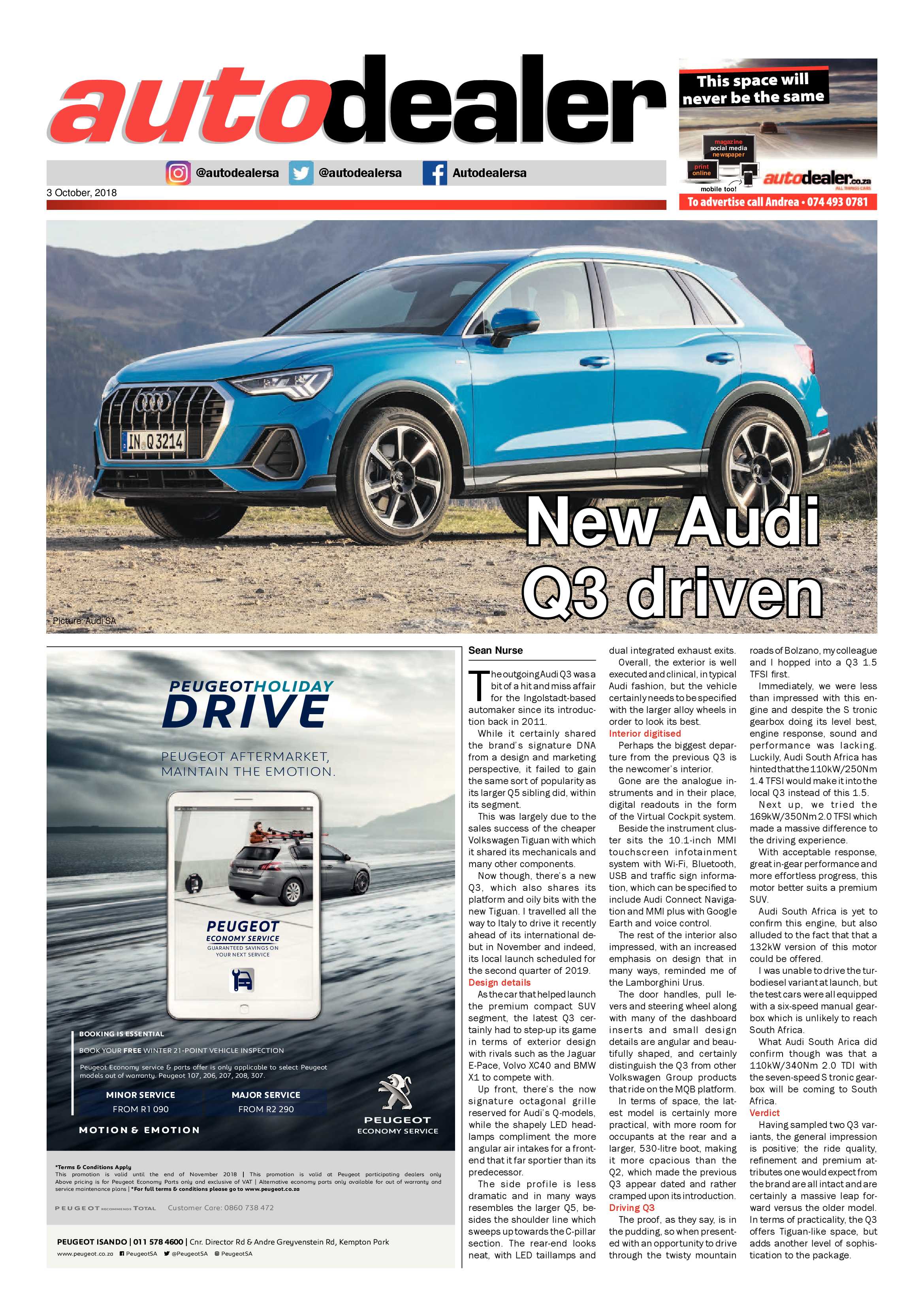 Bedfordview and Edenvale News 03 October 2018 page 18