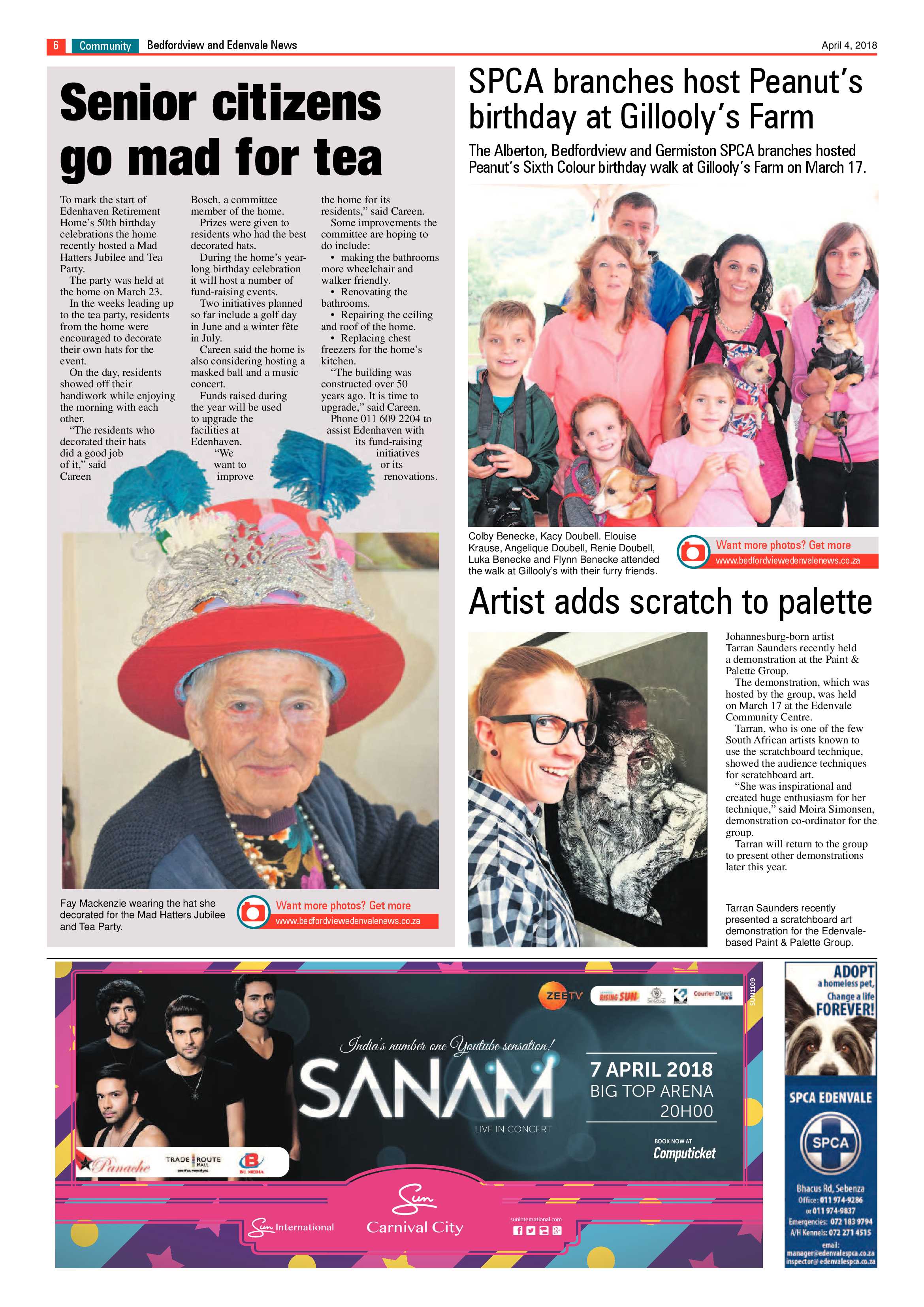 Bedfordview and Edenvale News 04 April 2018 page 6