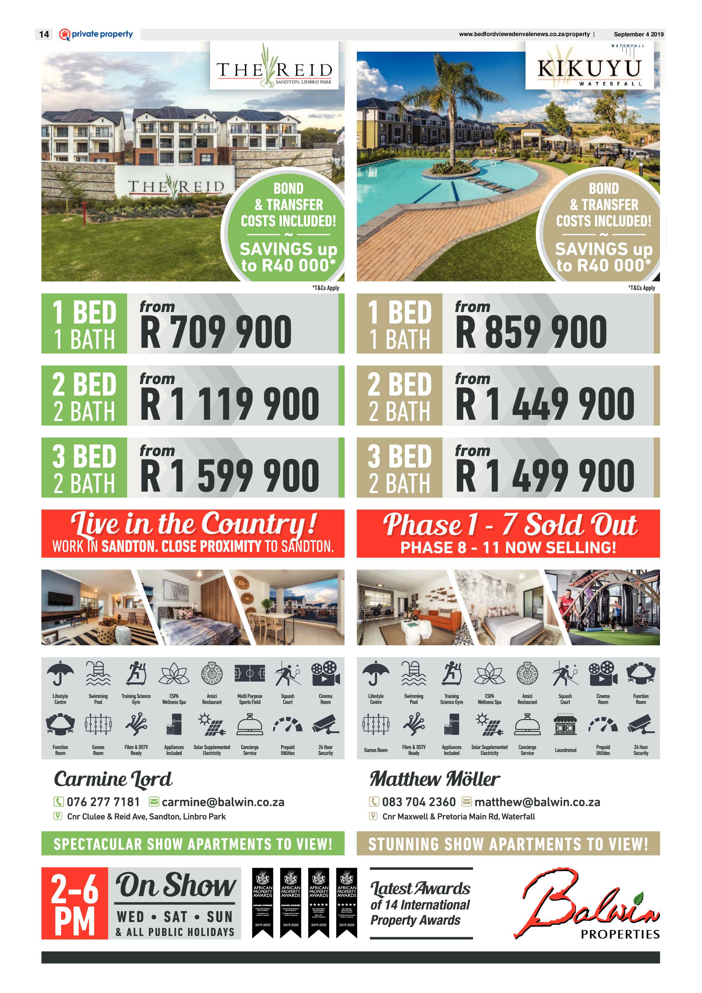 Bedfordview and Edenvale News 04 September 2019 page 14