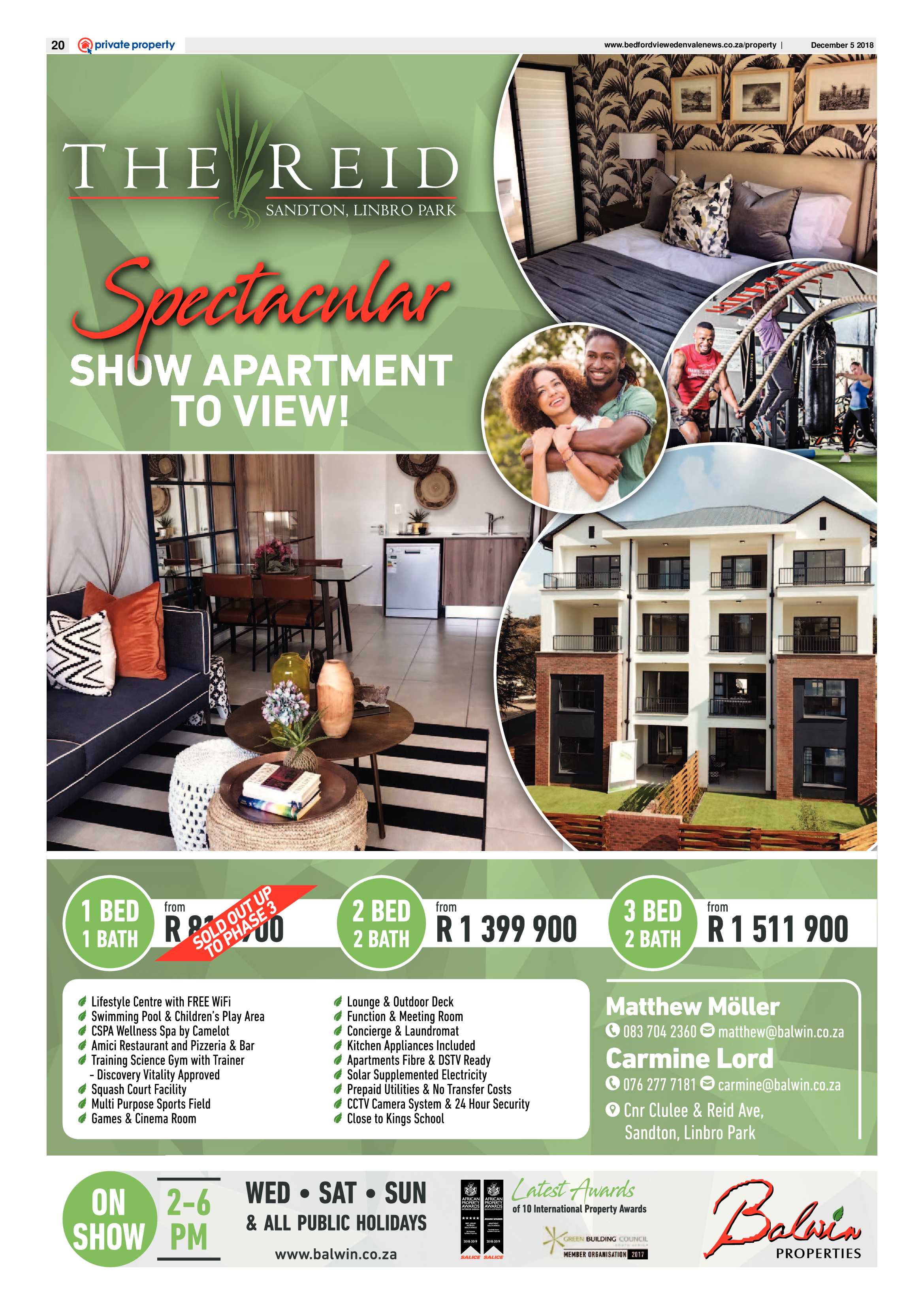 Bedfordview and Edenvale News 05 December 2018 page 20
