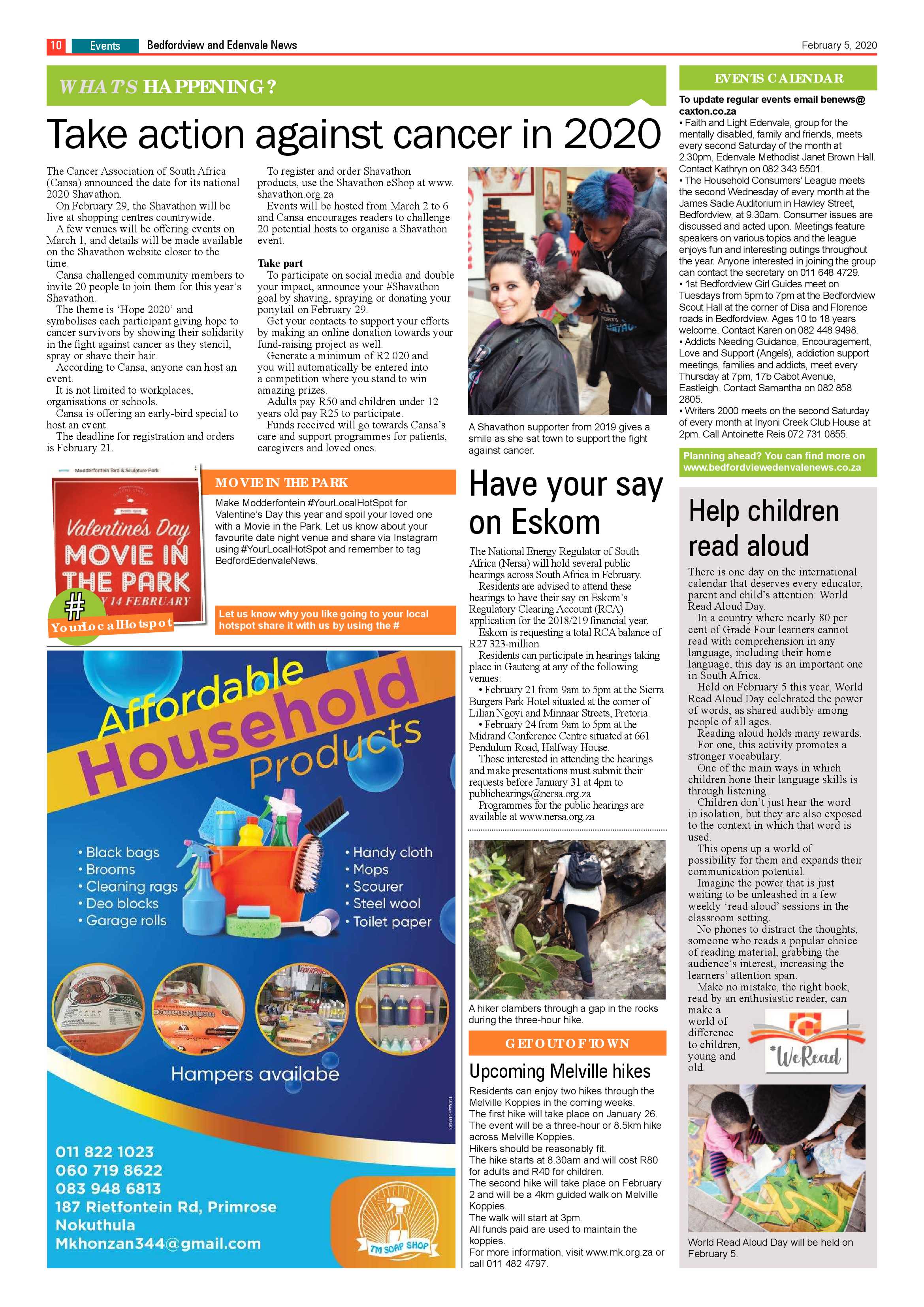 Bedfordview and Edenvale News 05 February 2020 page 10