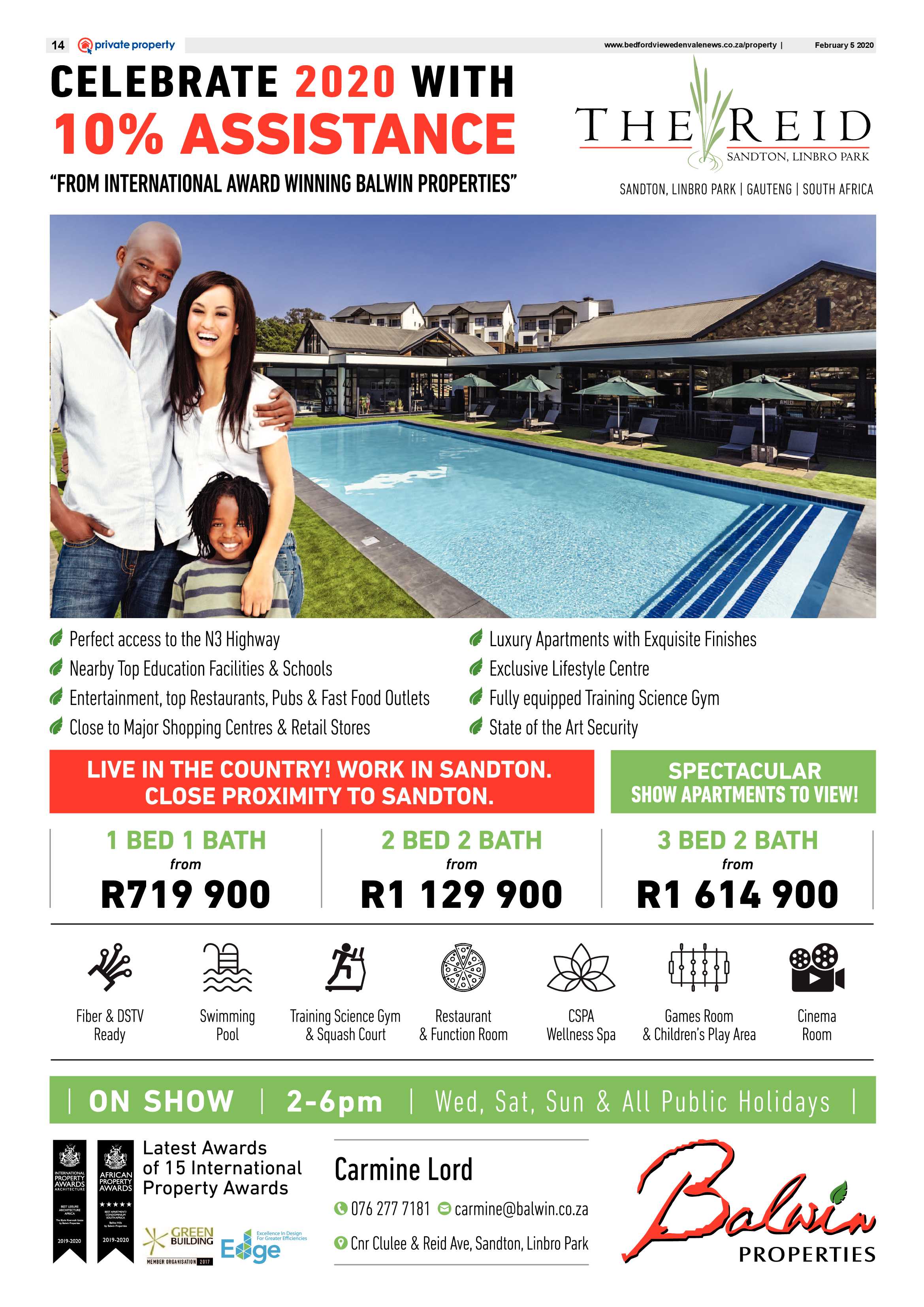 Bedfordview and Edenvale News 05 February 2020 page 14