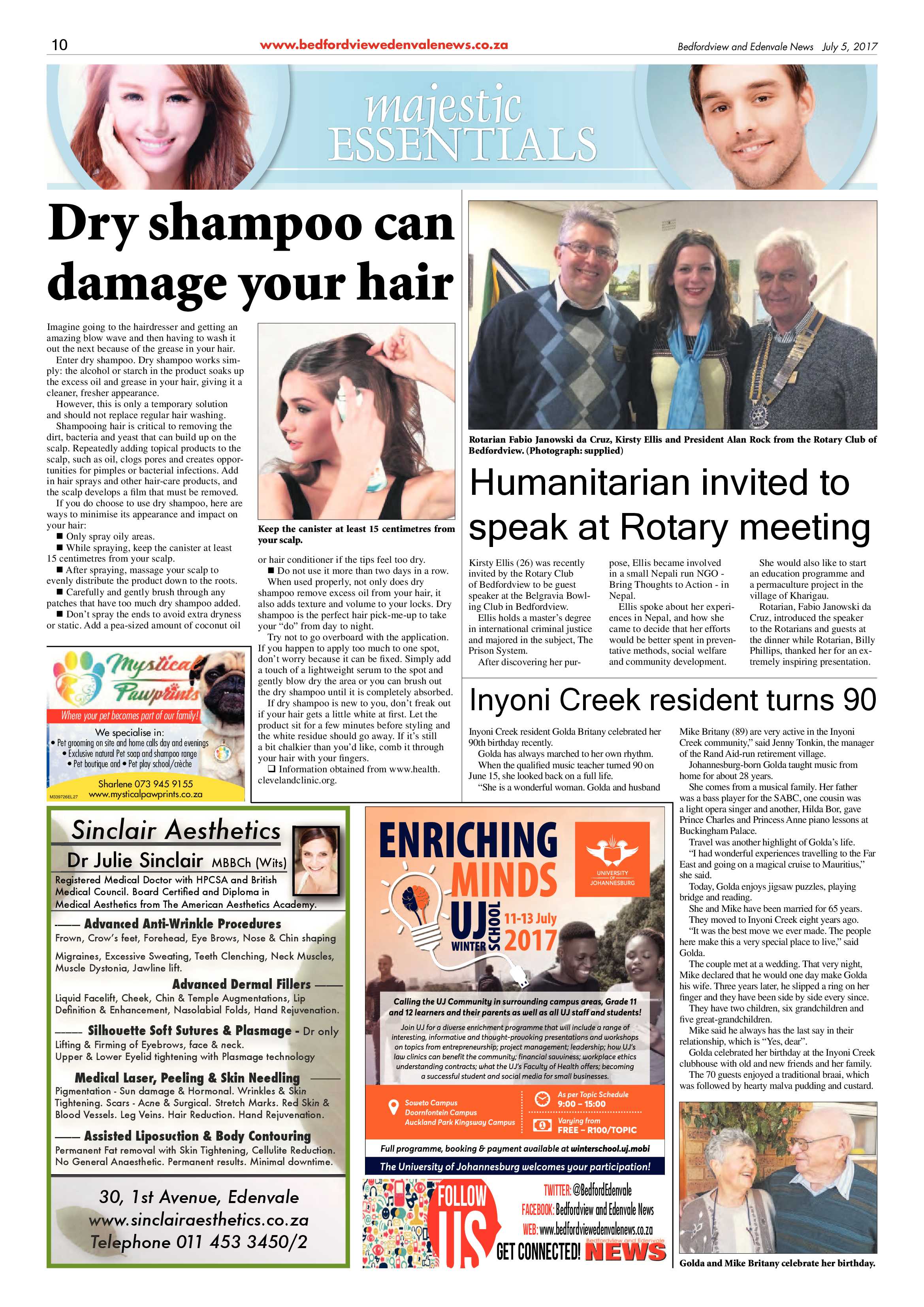 Bedfordview and Edenvale News 05 July 2017 page 10