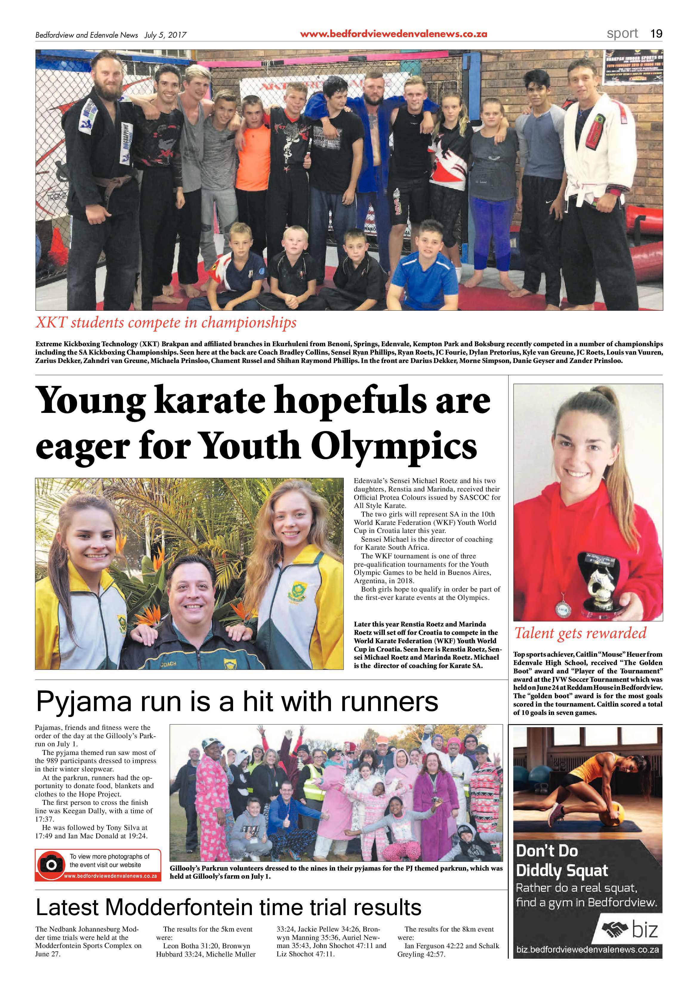 Bedfordview and Edenvale News 05 July 2017 page 19