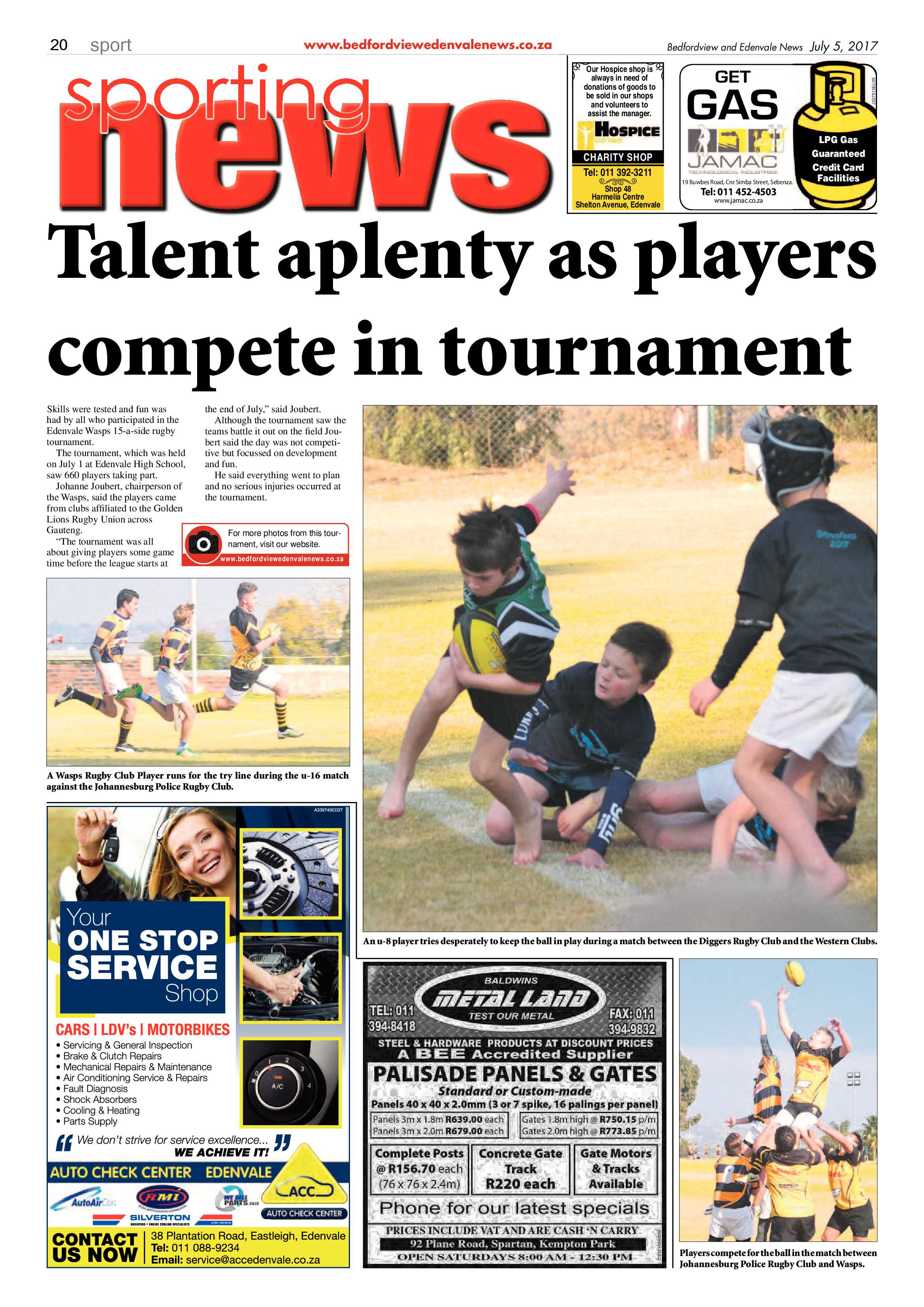 Bedfordview and Edenvale News 05 July 2017 page 20