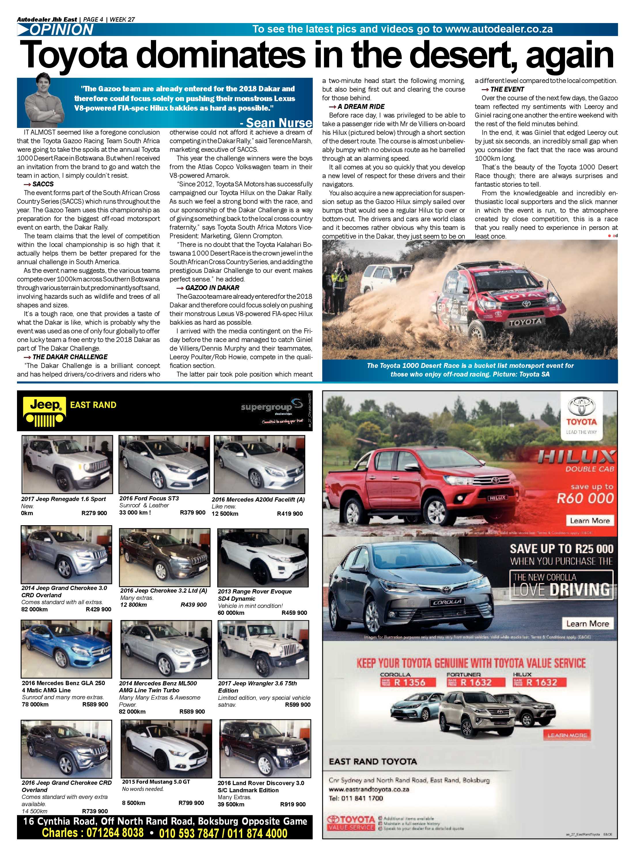 Bedfordview and Edenvale News 05 July 2017 page 24