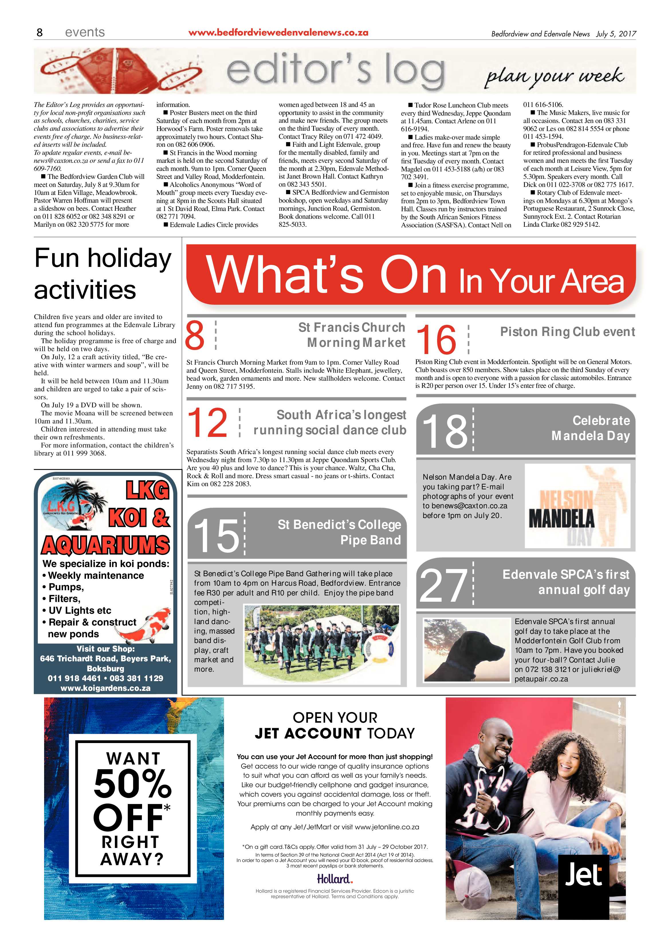 Bedfordview and Edenvale News 05 July 2017 page 8