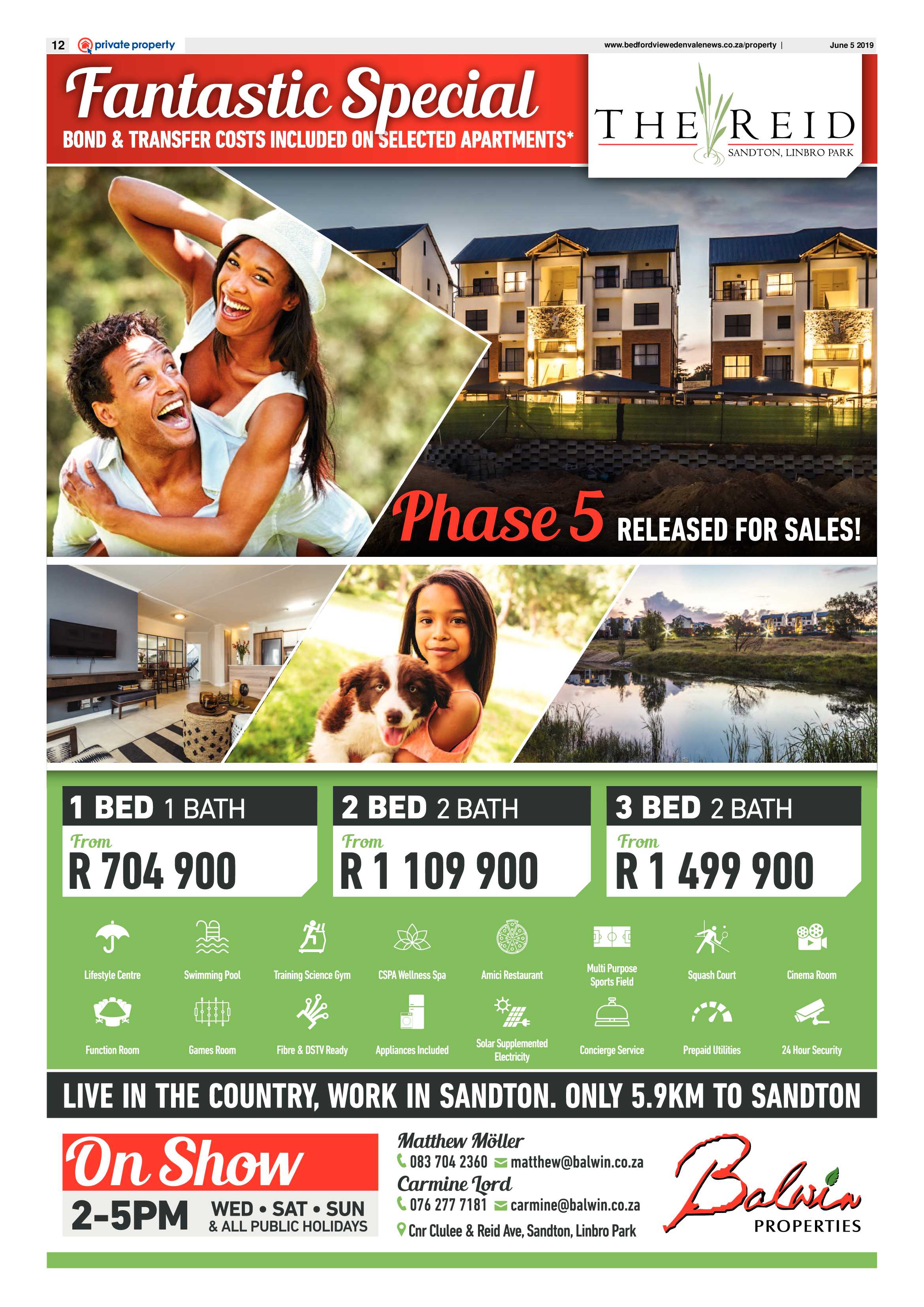 Bedfordview and Edenvale News 05 June 2019 page 12