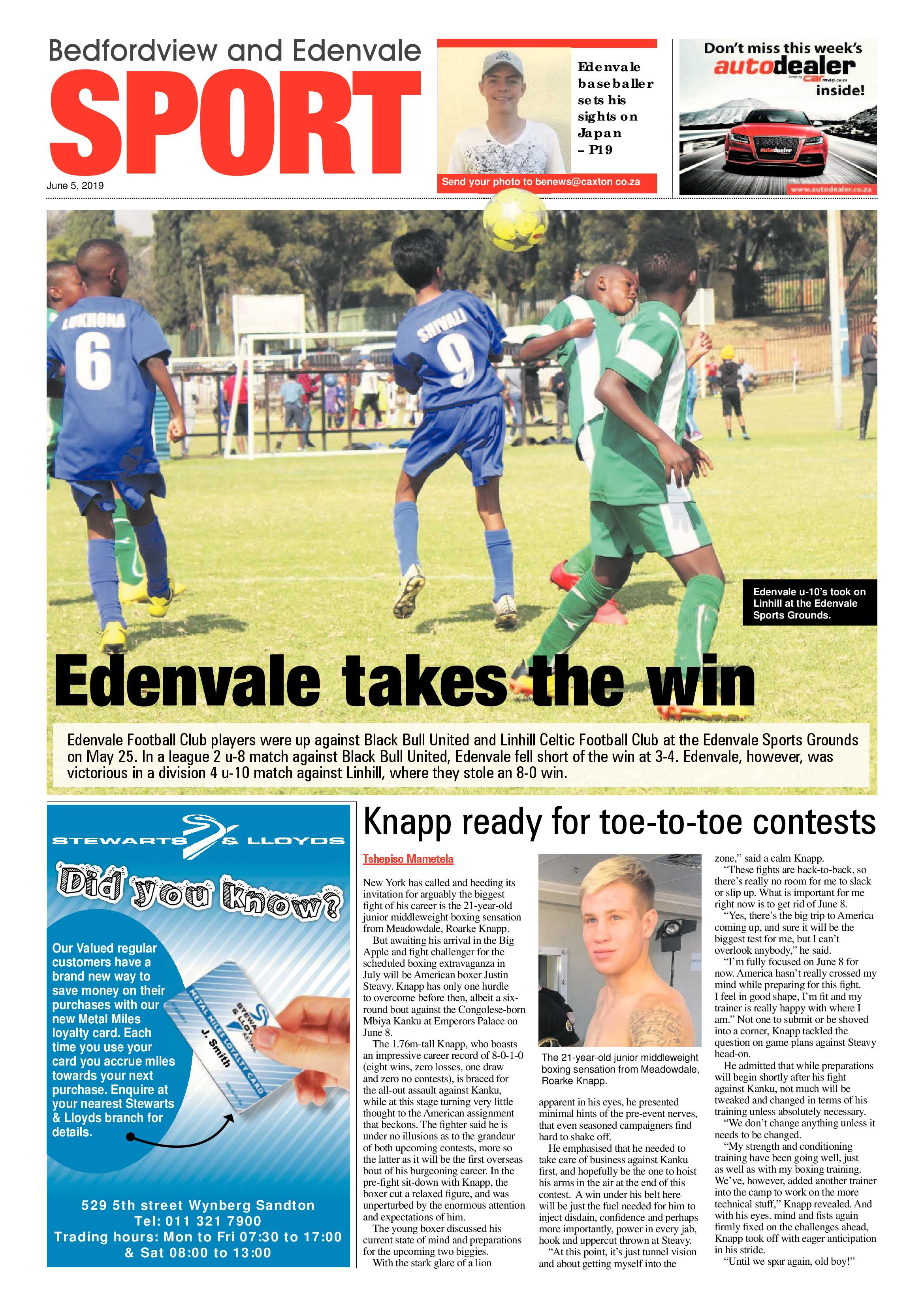 Bedfordview and Edenvale News 05 June 2019 page 20