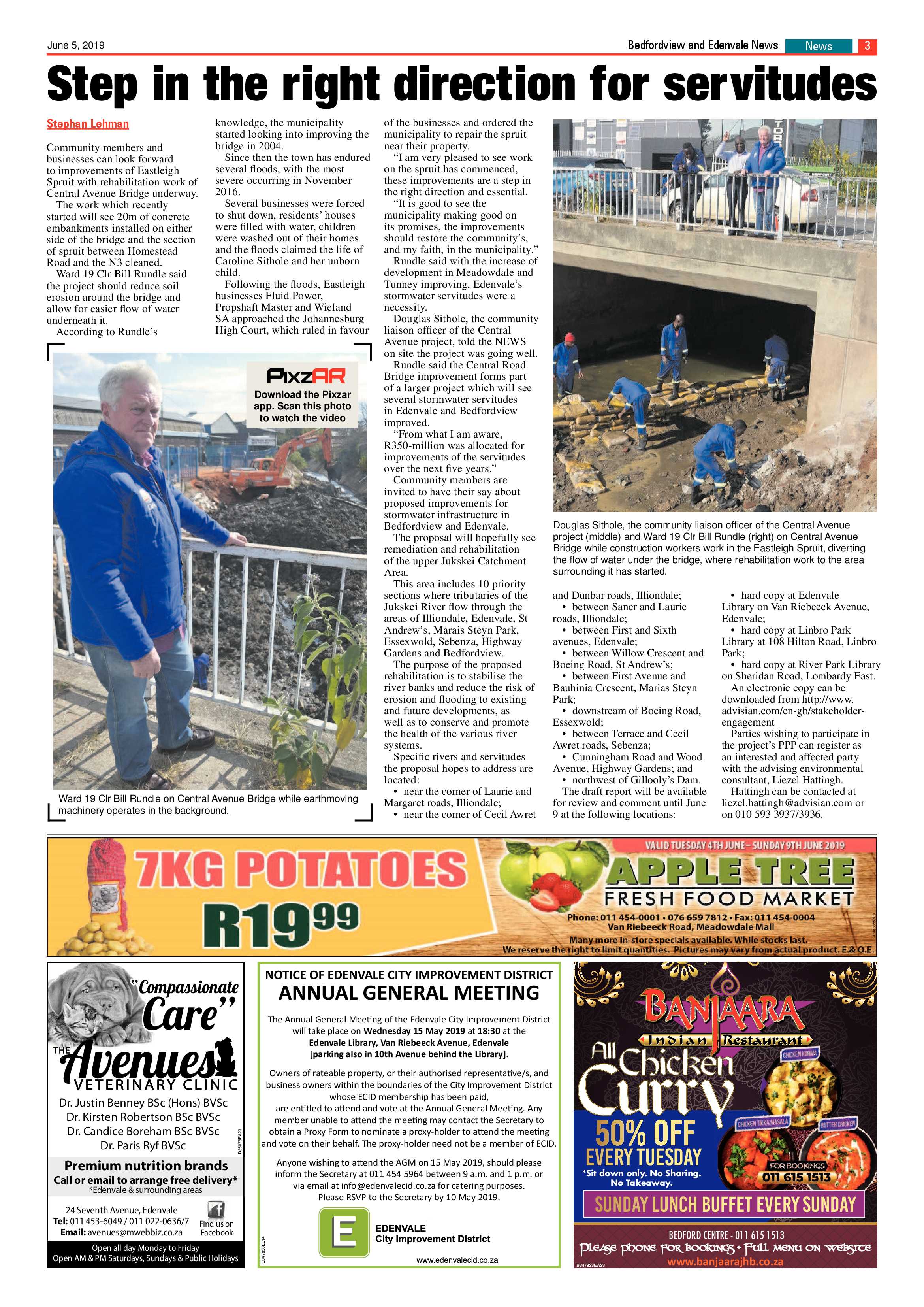 Bedfordview and Edenvale News 05 June 2019 page 3