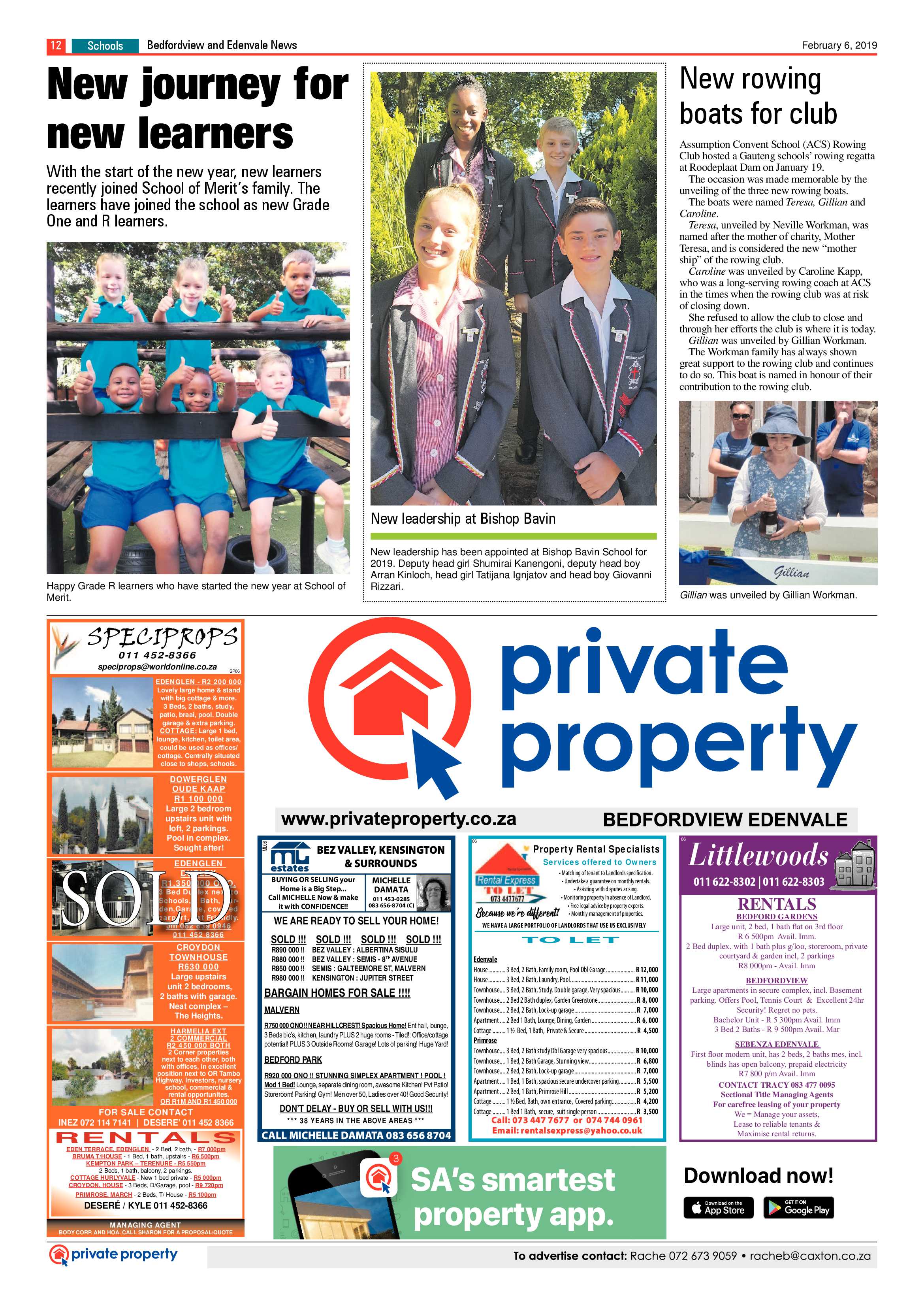Bedfordview and Edenvale News 06 February 2019 page 12