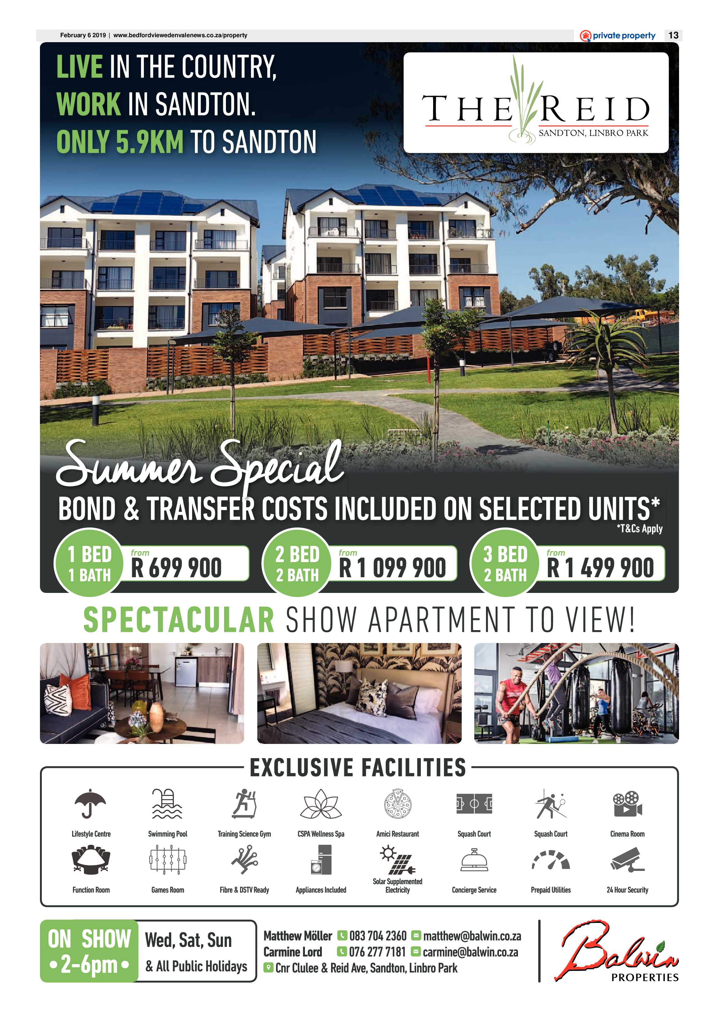 Bedfordview and Edenvale News 06 February 2019 page 13