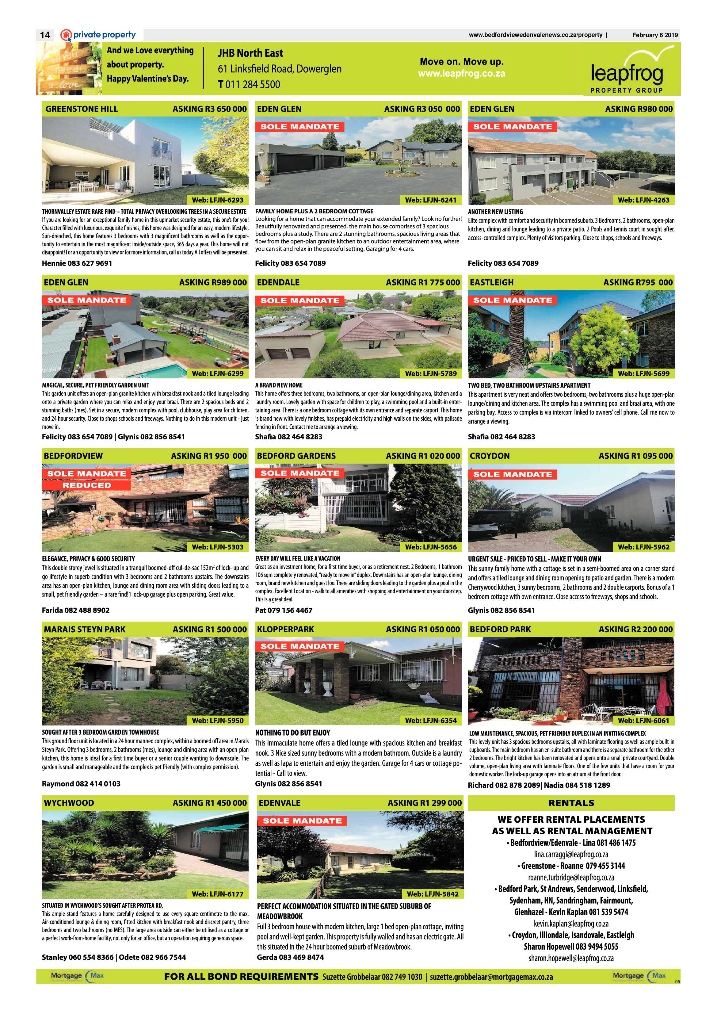 Bedfordview and Edenvale News 06 February 2019 page 14